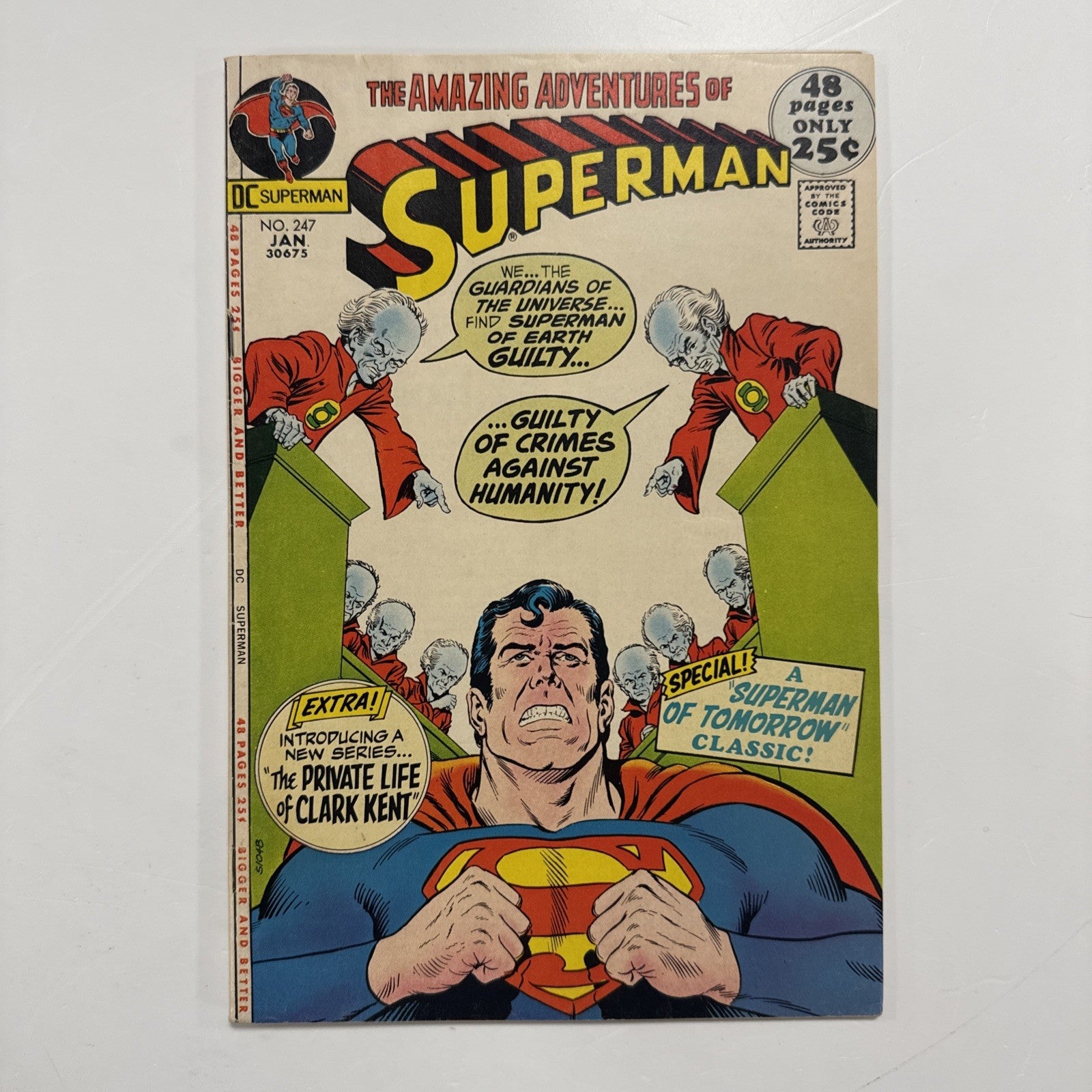 Superman #247 1972 VF-0