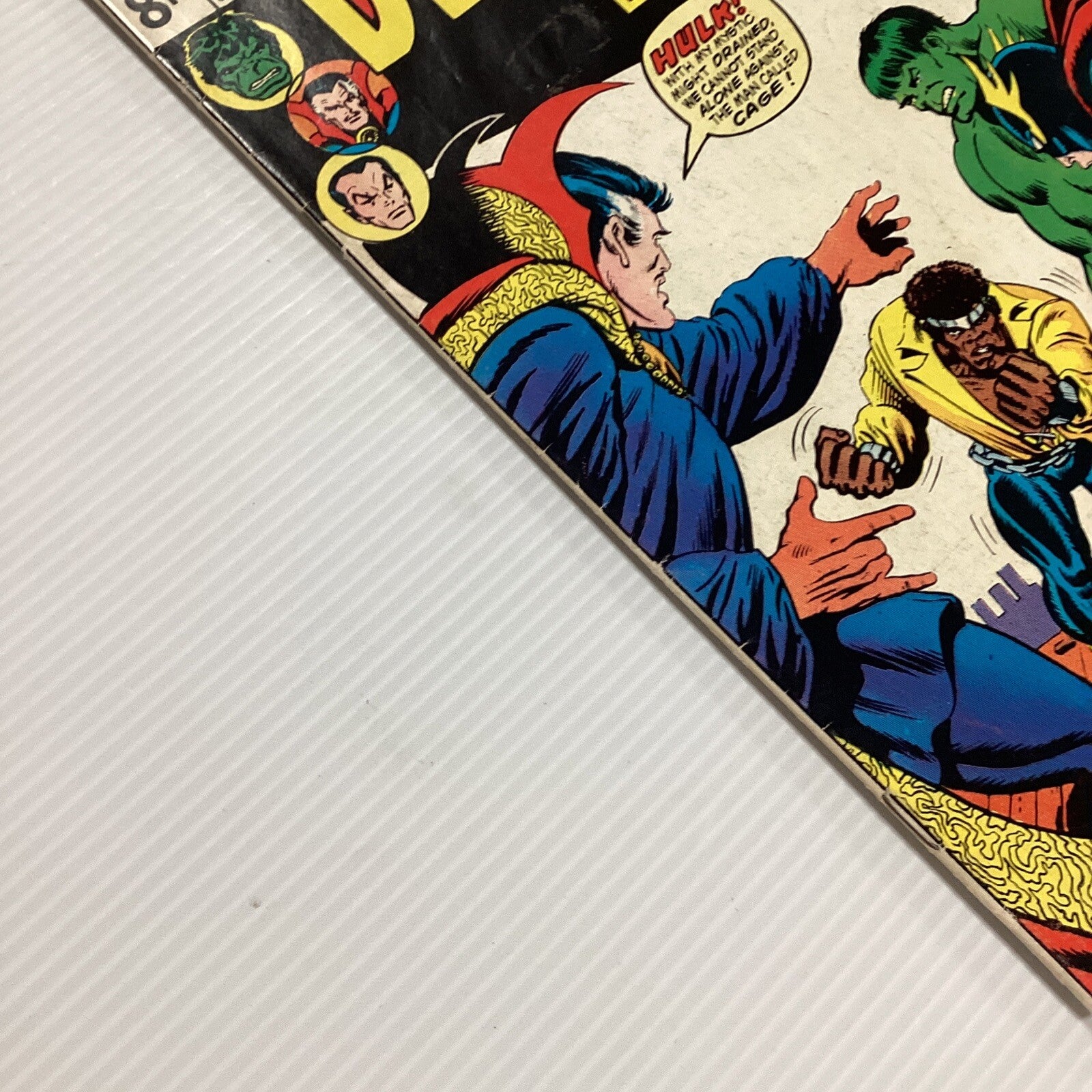 Defenders #17 1974 VG/FN 1st Cameo Appearance of Wrecking Crew Pence Copy4