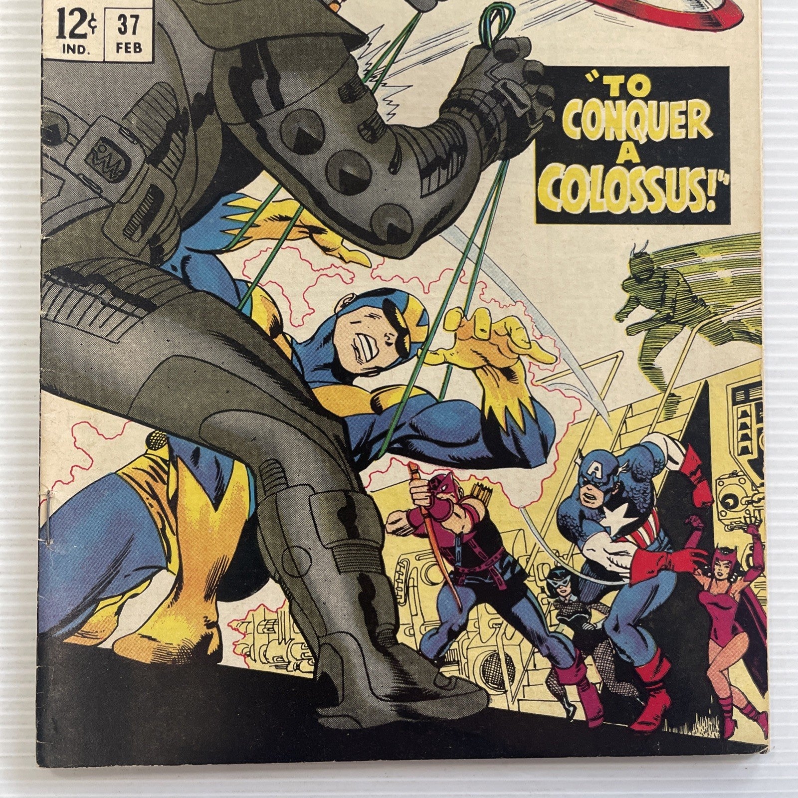 The Avengers #37 1967 VG/FN Pence Copy2