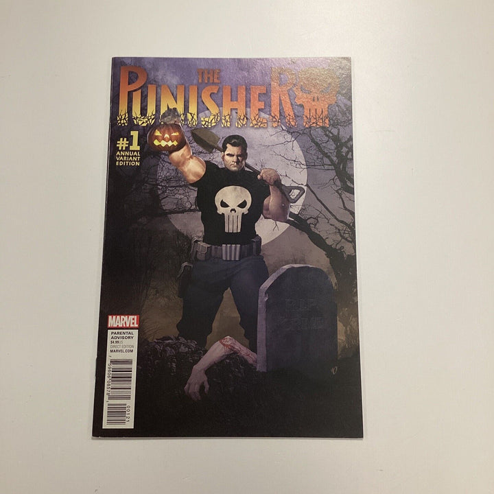 Punisher Annual #1 2016 NM Olivetti Variant