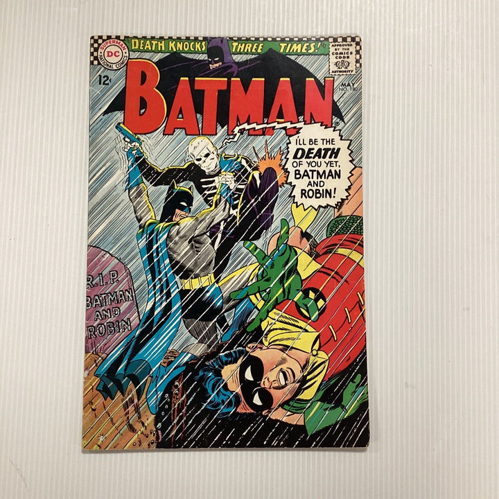 Batman #180 1966 VG/FN 1st Appearance Of Death Man