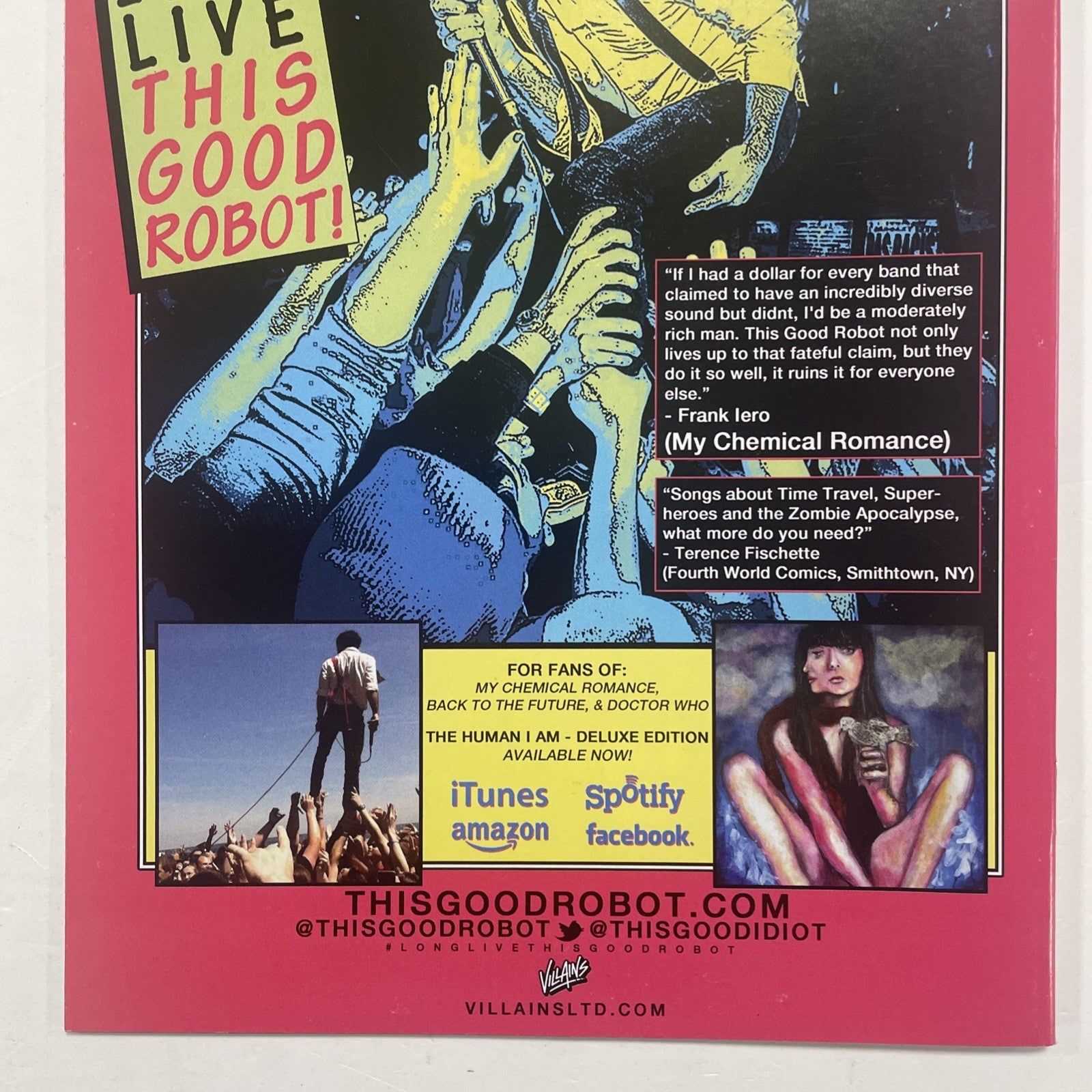 True Lives Of The Fabulous Killjoys #1 2013 VF/NM 1:20 Gabriel Ba Variant **6