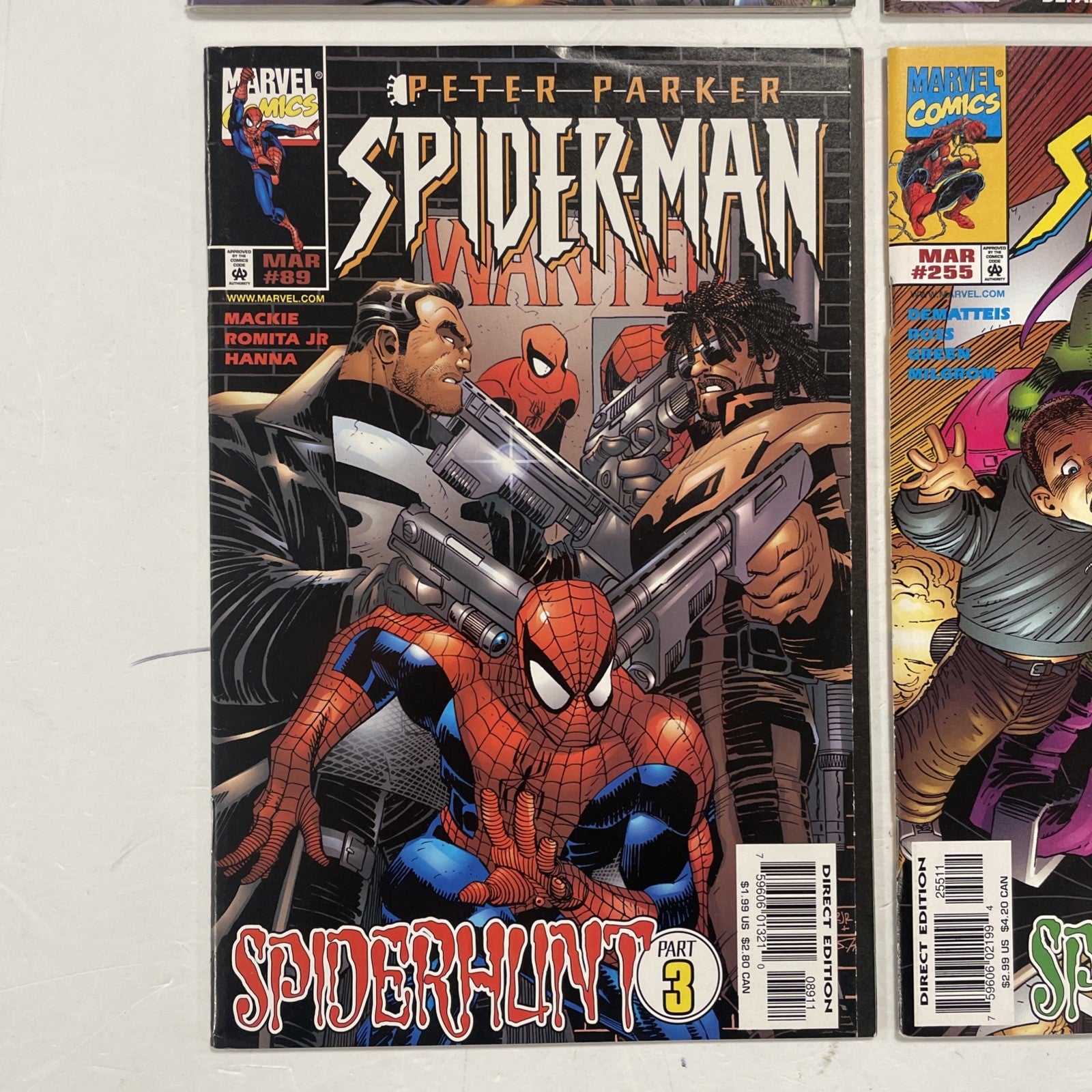 Spider-Man: Spiderhunt #1-4 1998 Complete Set Mid-high Grades3