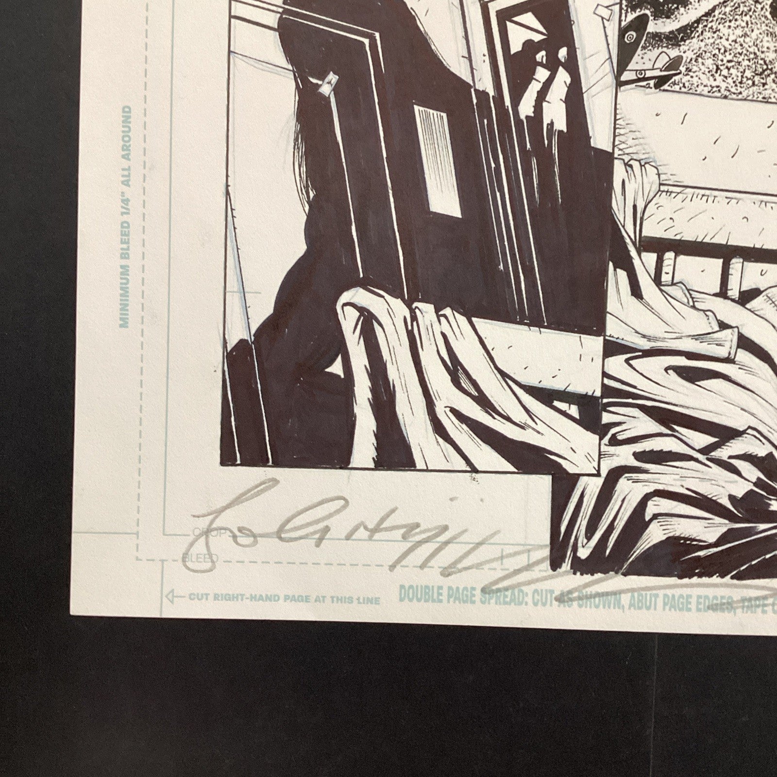 Original Artwork for Thunderbolt Jaxon #1 Page 21 By John Higgins 20063