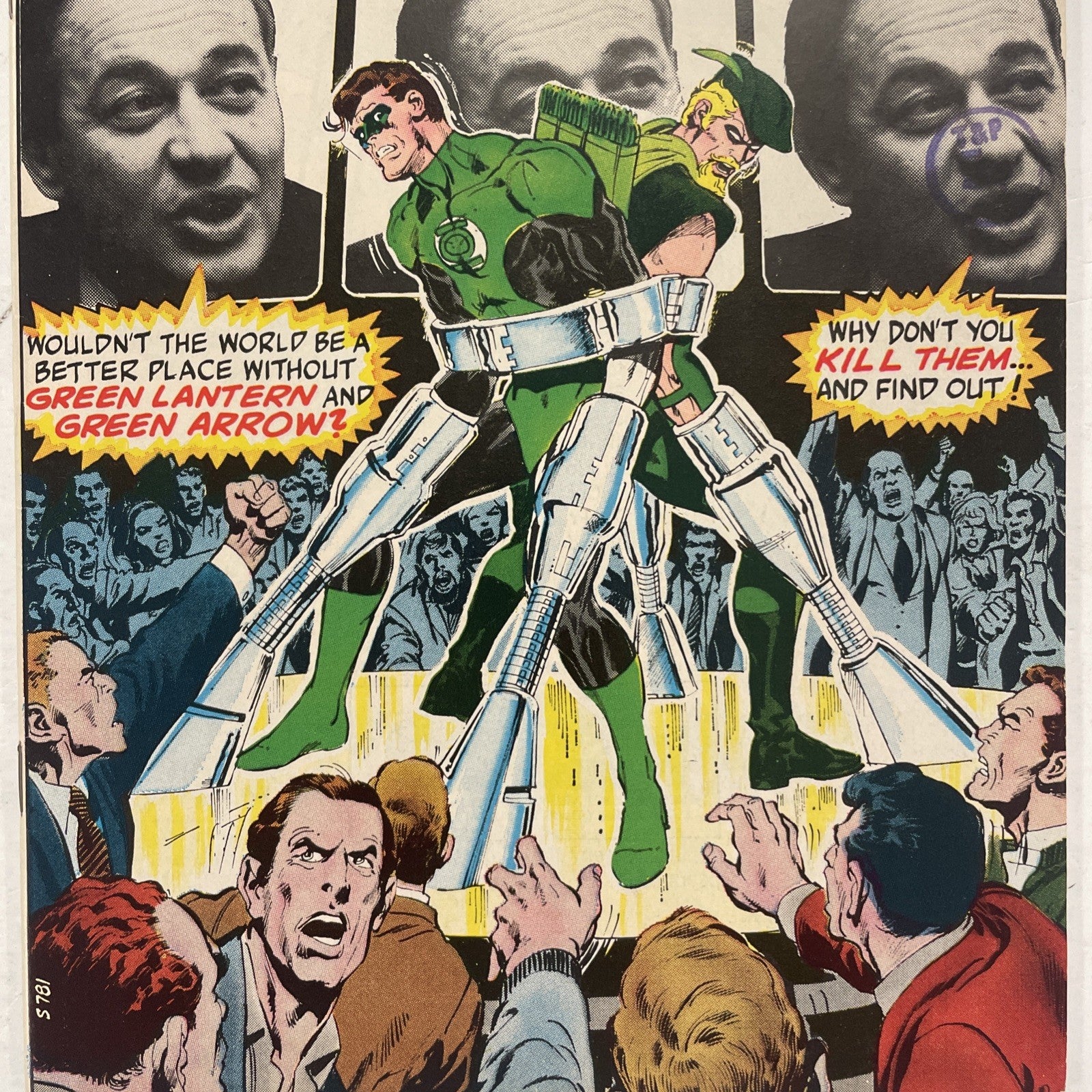Green Lantern #84 1971 FN/VF Classic Neal Adams & Bernie Wrightson Art, Pence2