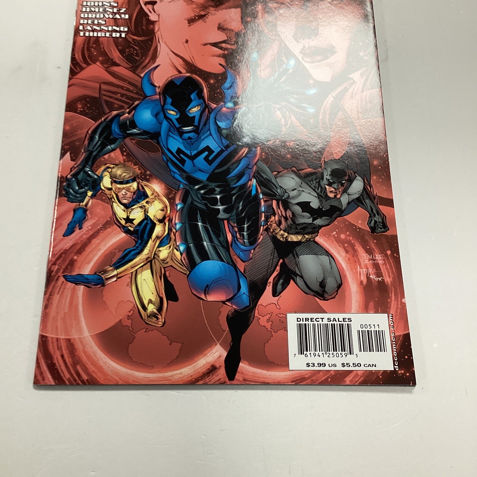 Infinite Crisis #5 2006 NM 1st App Jaime Reyes as Blue Beetle Jim Lee Variant2