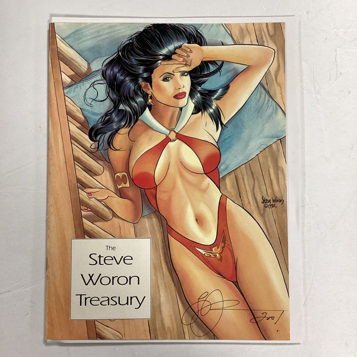 The Steve Woron Treasury 1992 Illustration Studio Publications Signed inc **0