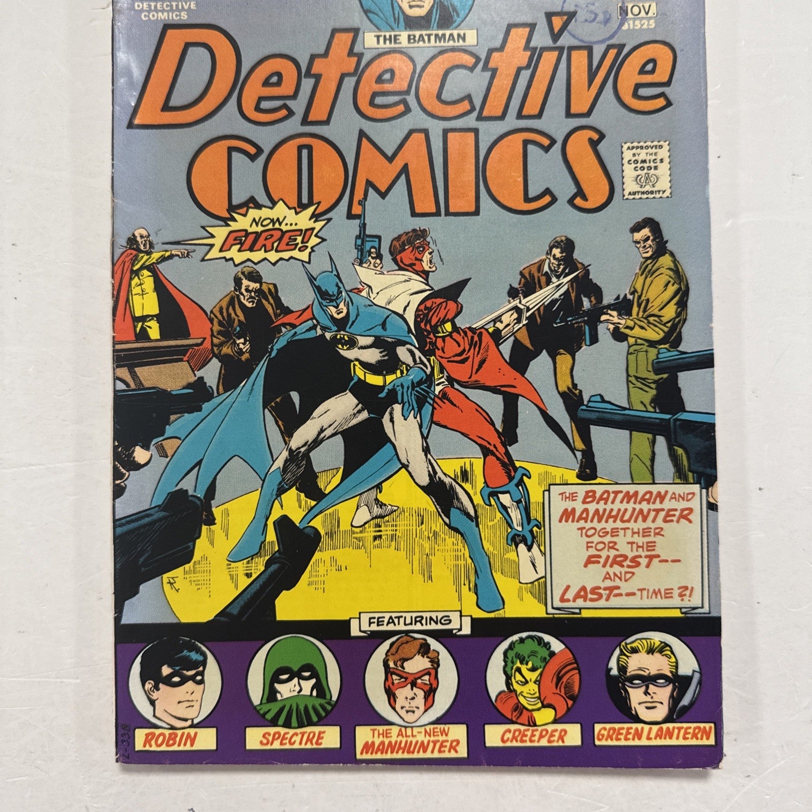 Detective Comics #443 1974 FN- Pence Stamp2