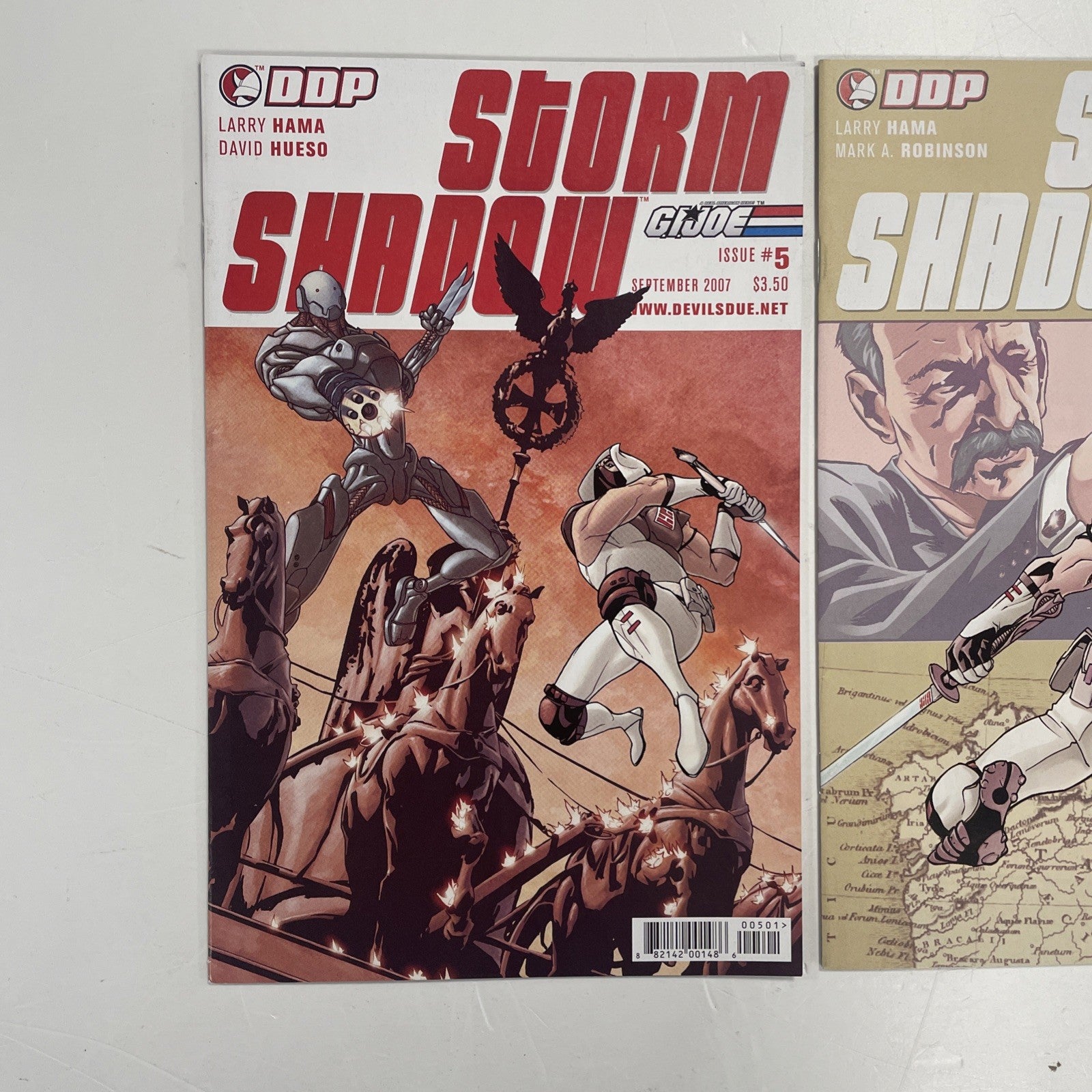 GI Joe Storm Shadow #1-7 2007 Complete Set11