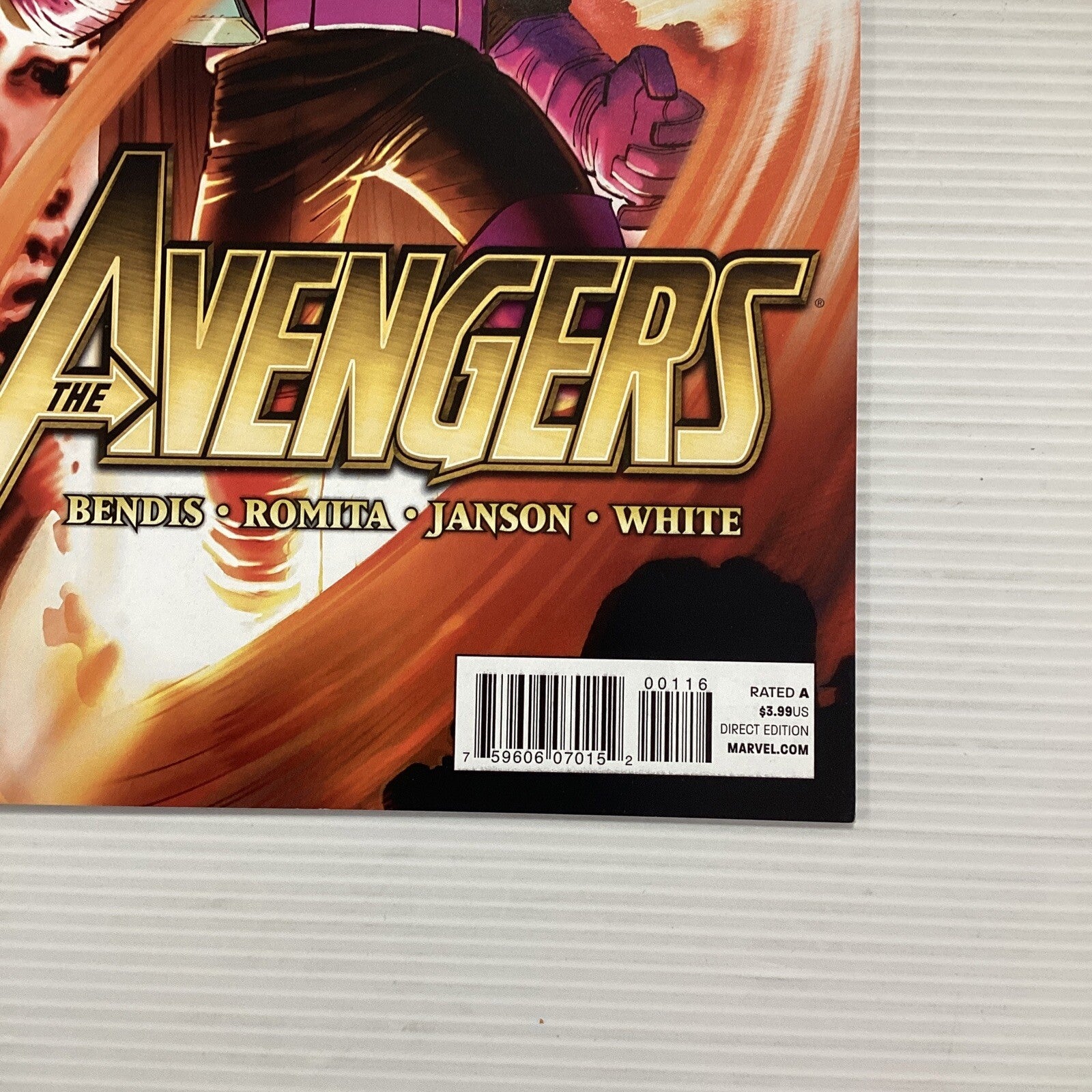 Avengers #1 2010 VF+ 2nd Print Variant 1st Azari Black Panther6