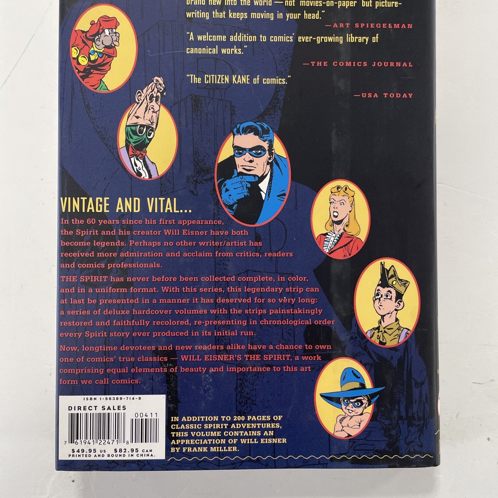 The Spirit Archive Will Eisner Vol 4 2002 HC Graphic Novel6