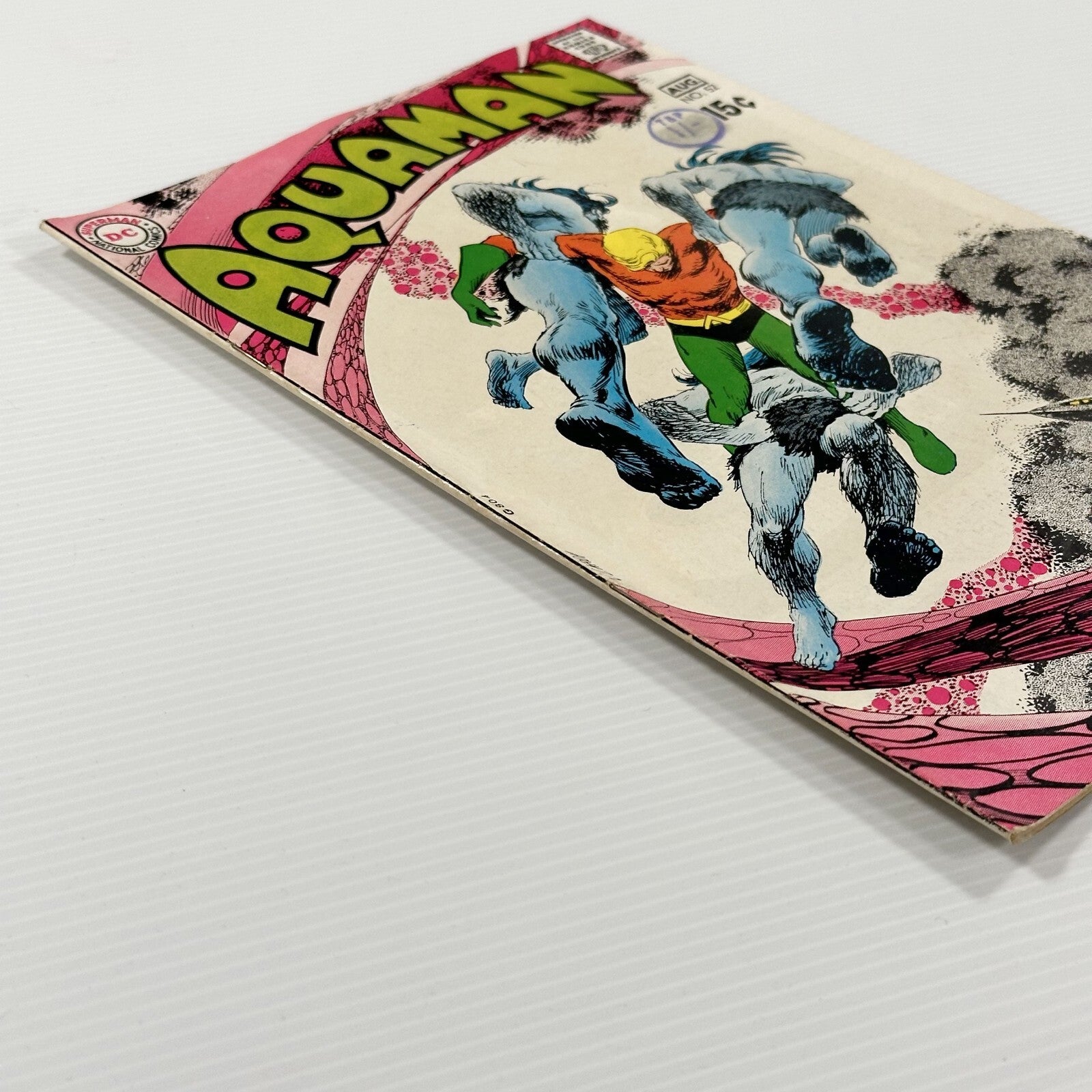 Aquaman #52 1970 FN- Pence Stamp3