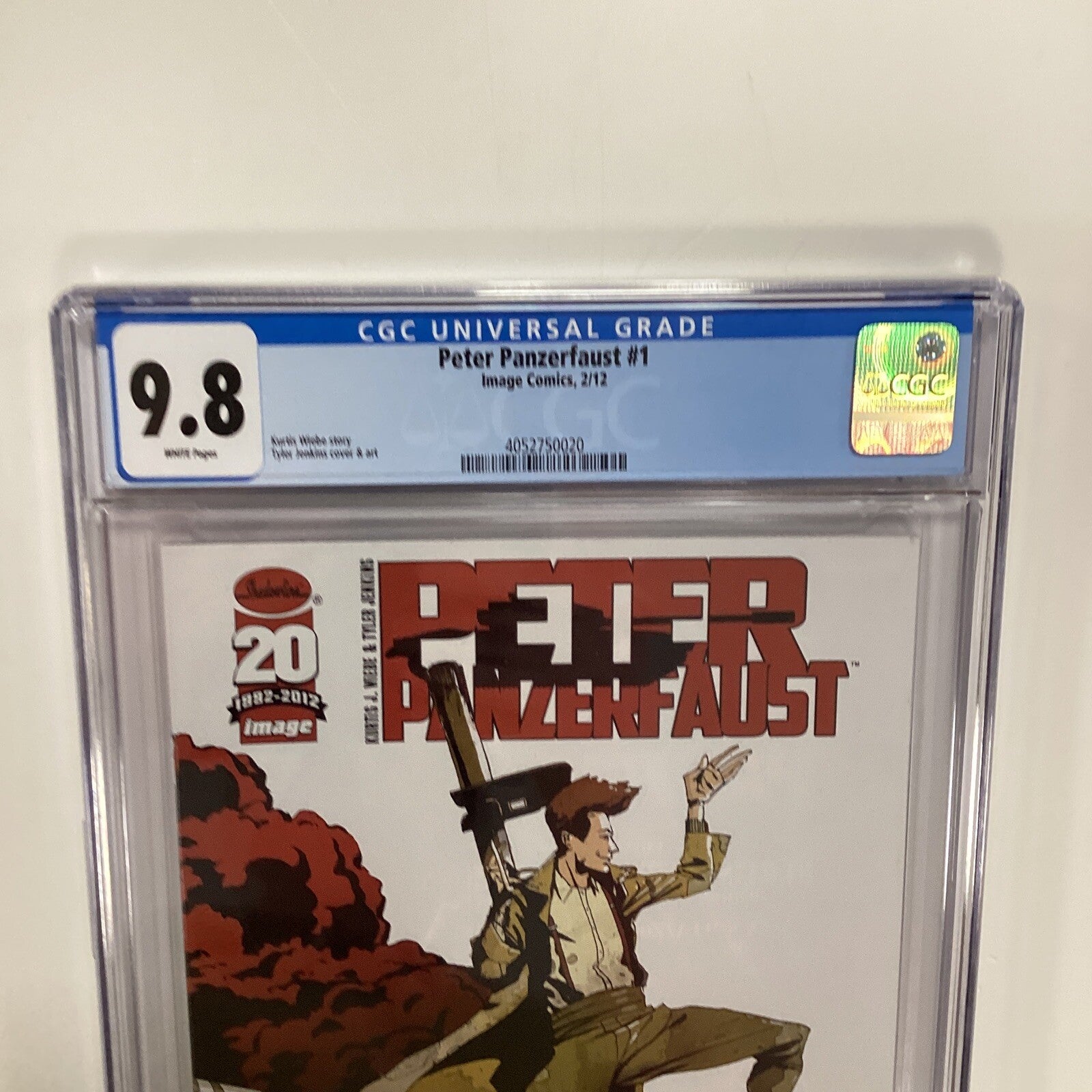 Peter Panzerfaust #1 2012 CGC 9.8 White Pages2