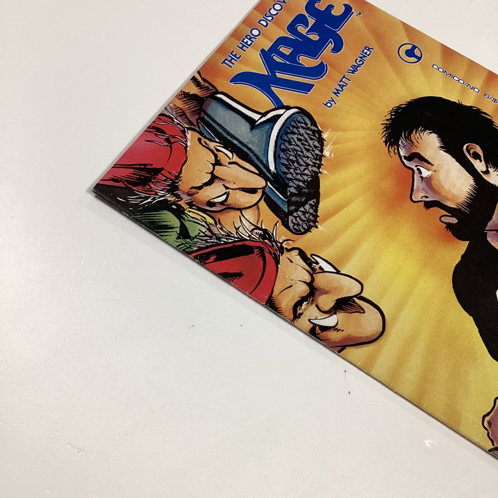 Mage #6 1985 VF/NM 1st Grendel In Colour Comico5