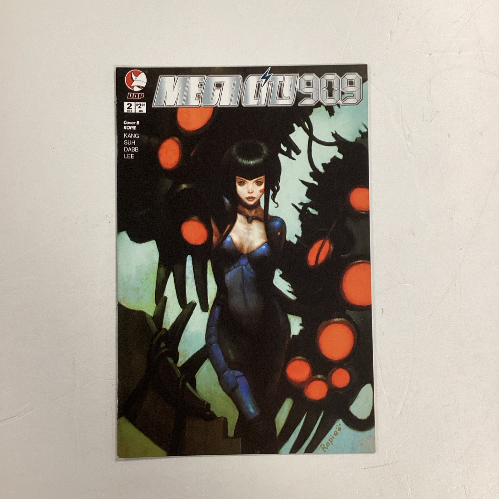 Mega City 909 #1-3 2004 VF+ Cover B Hyung Tae Kim & Ropie5