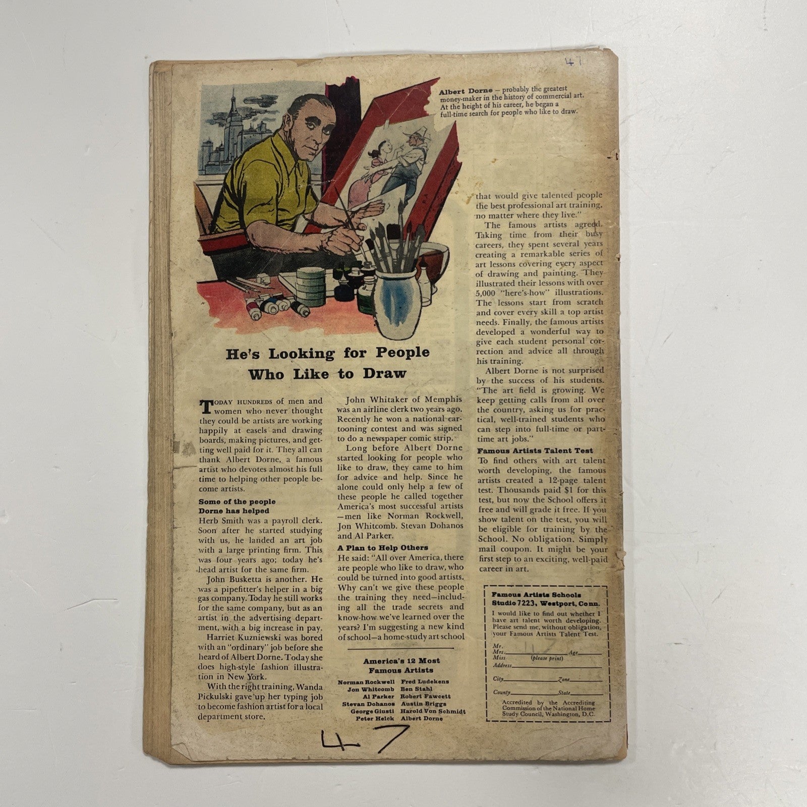 Tales To Astonish #55 1964 GD Penc Copy *See Decription7