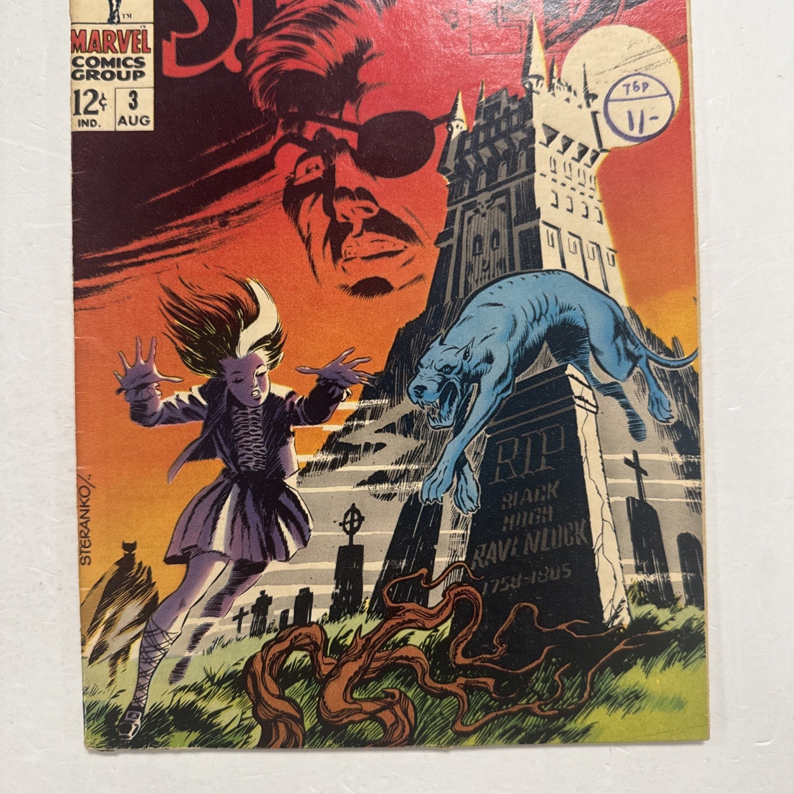 Nick Fury Agent of SHIELD #3 1968 FN+ Pence Stamp Classic Steranko2