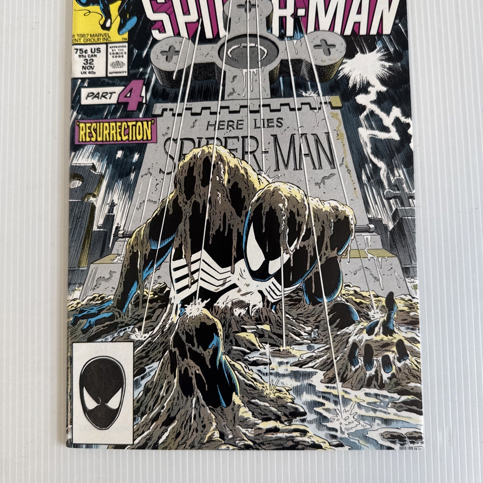 Web of Spider-Man #32 1987 VF Kravens Last Hunt Part 42