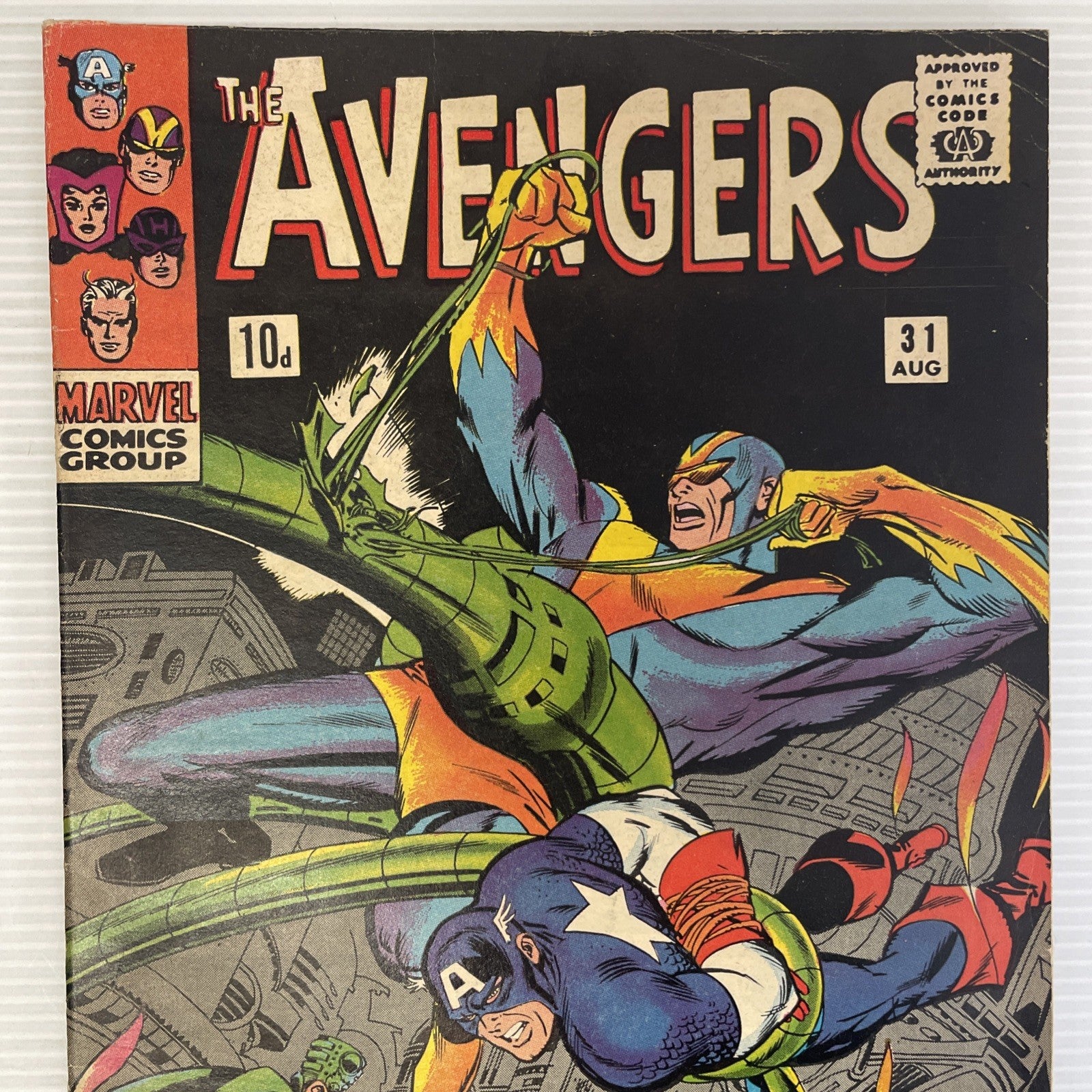 Avengers #31 1966 FN Pence Copy1