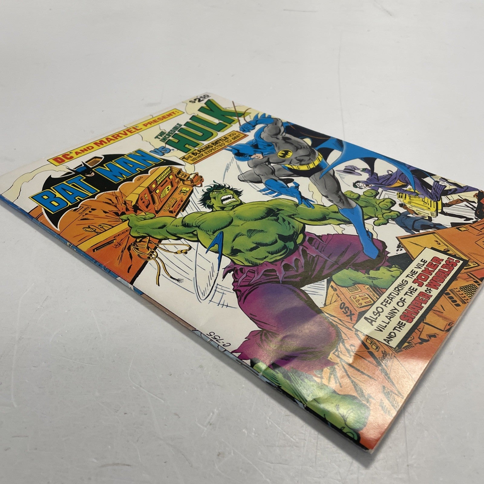 Batman Vs The Incredible Hulk Treasury Edition 1981 DC & Marvel Special3