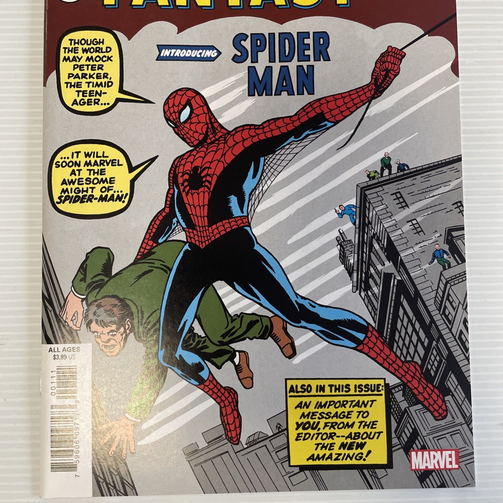 Amazing Fantasy #15 2019 NM Facsimile Reprints 1st appearance Spider-Man2