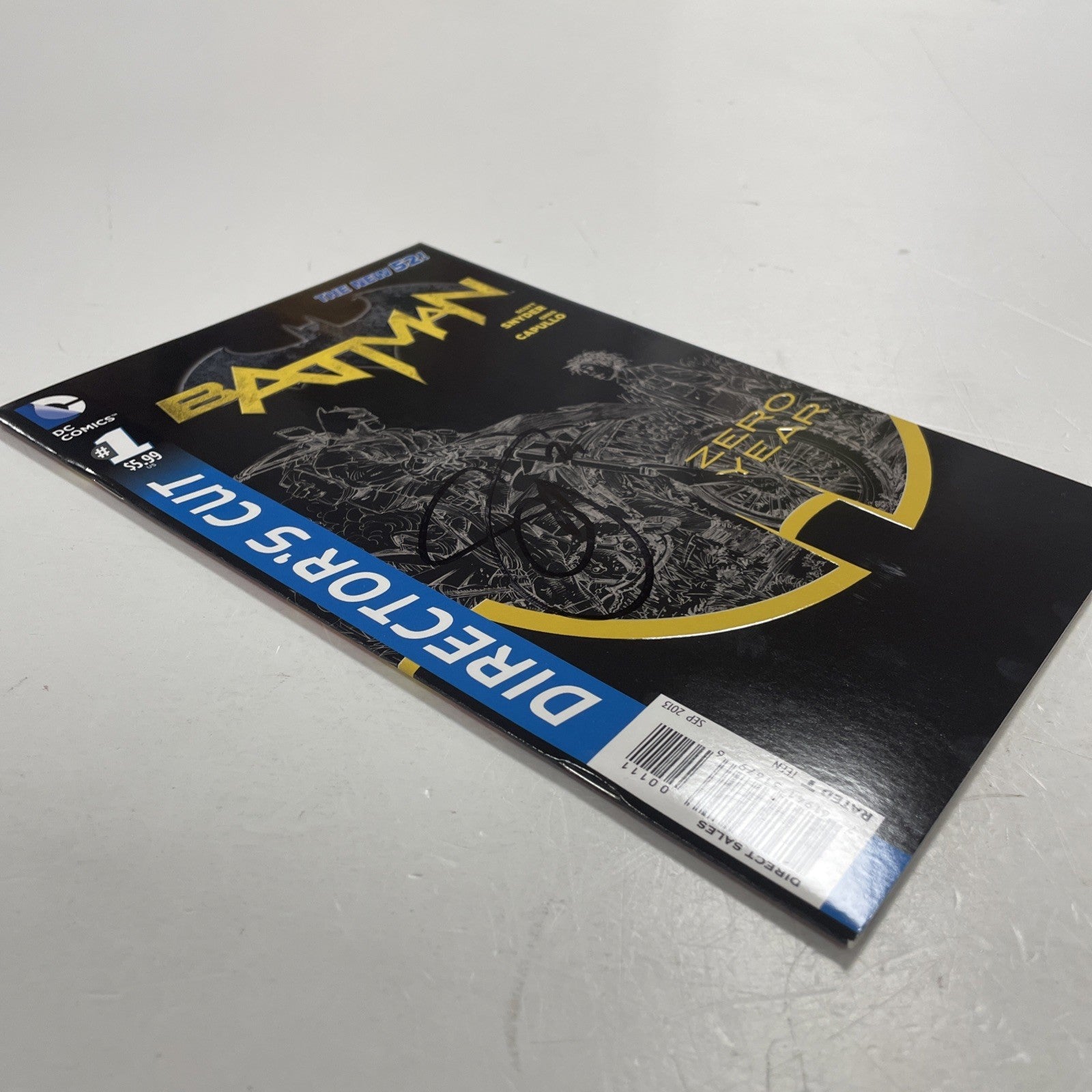 Batman Endgame #1 2016  Directors Cut Signed by Scott Snyder3
