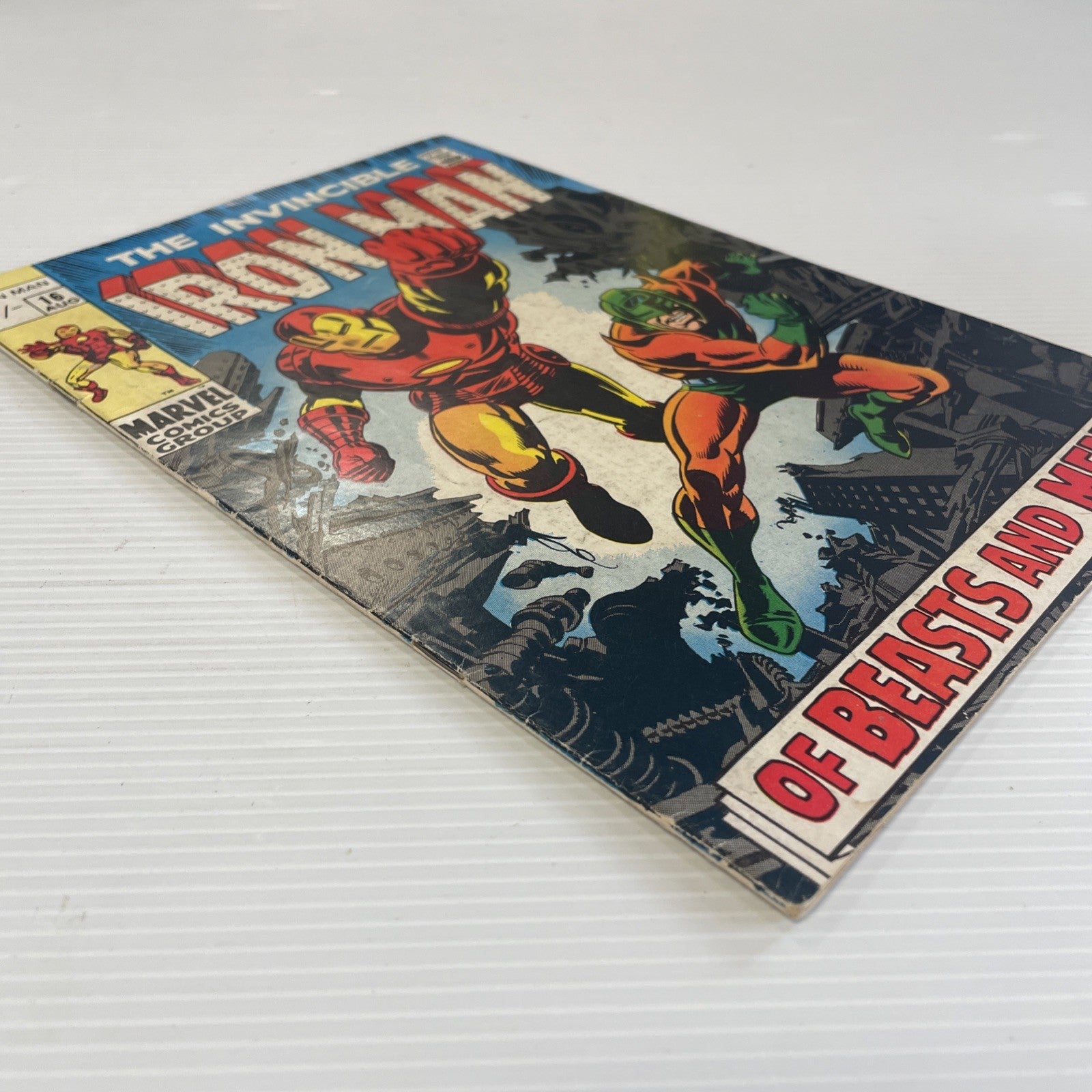 Iron Man #16 1969 FN- Pence Copy3