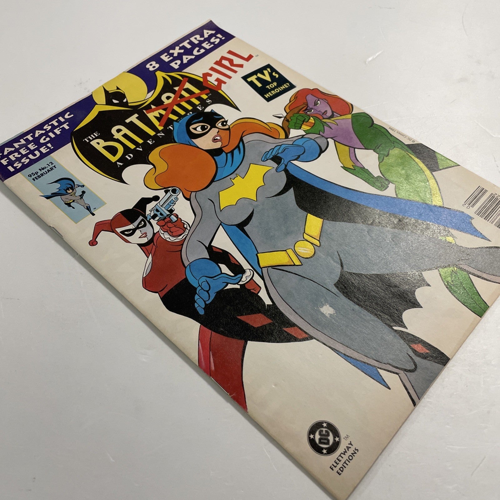 The Batman Adventures #12 1994 1st App. of Harley Quinn UK Reprint Rare VG+3