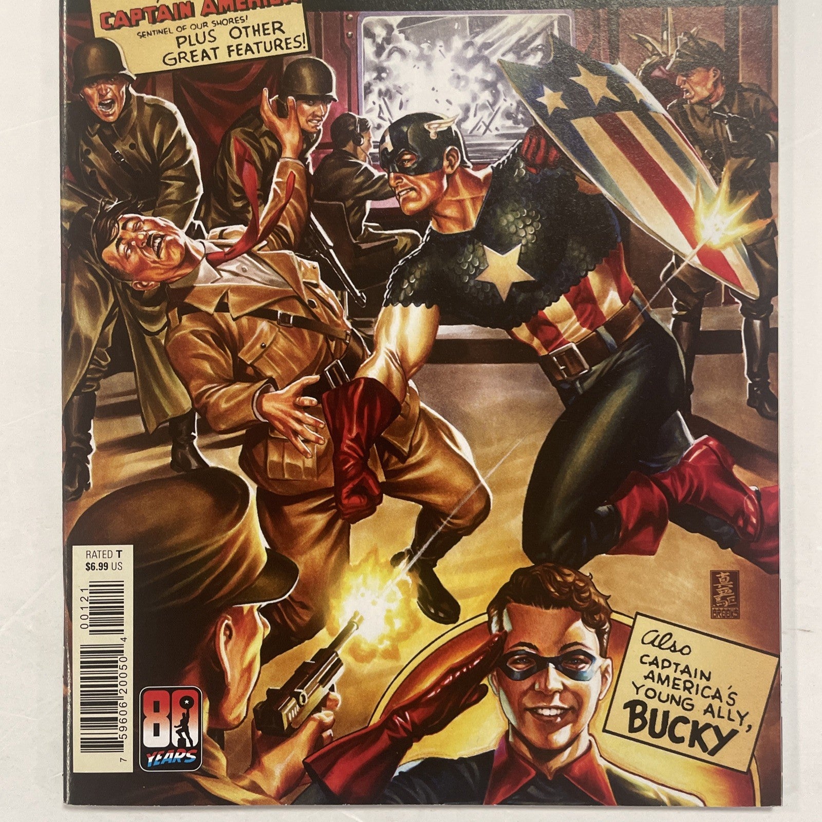 Captain America Anniversary Tribute #1 2021 NM2