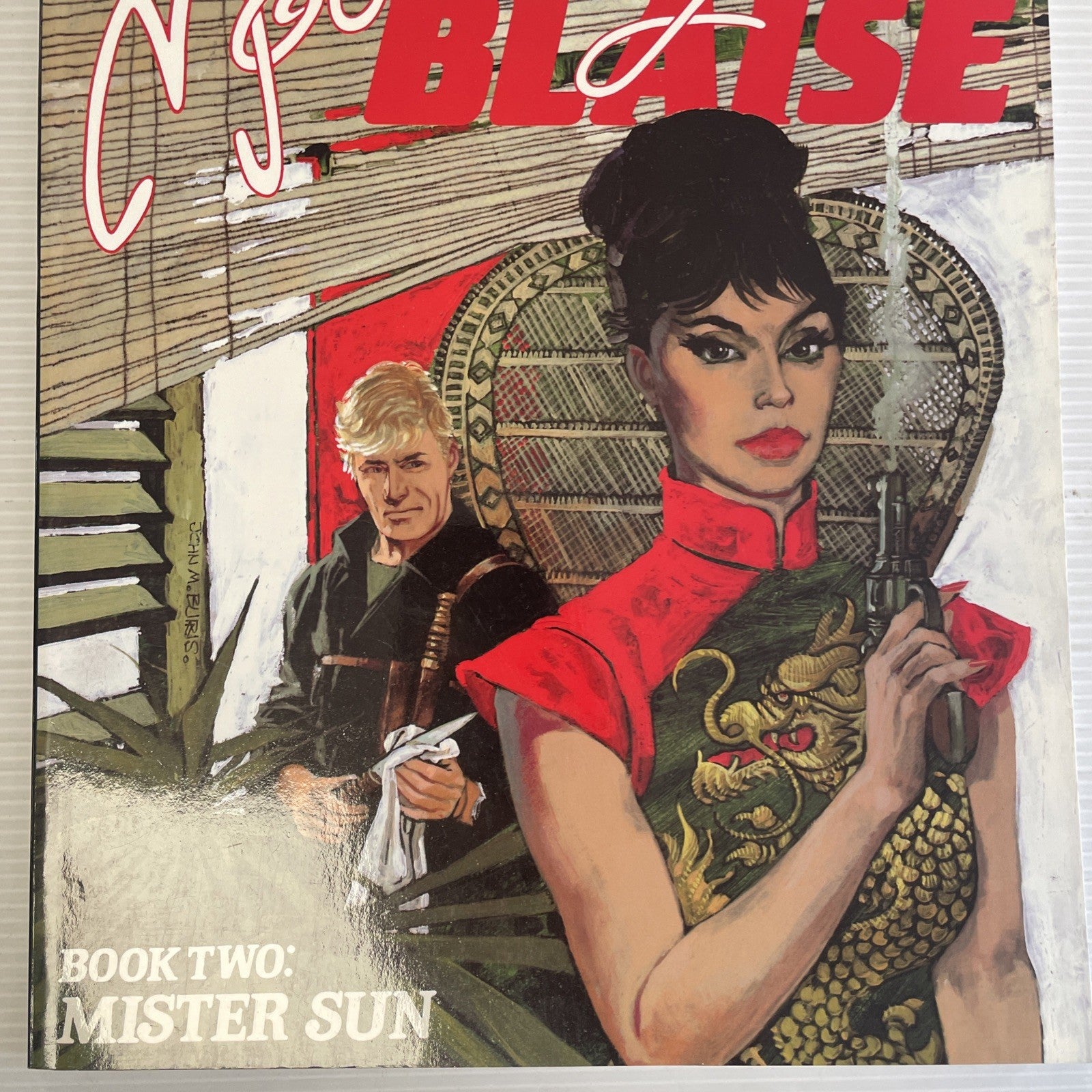 Modesty Blaise: Blaise Book Two Titan Books 1985 Graphic Novel2