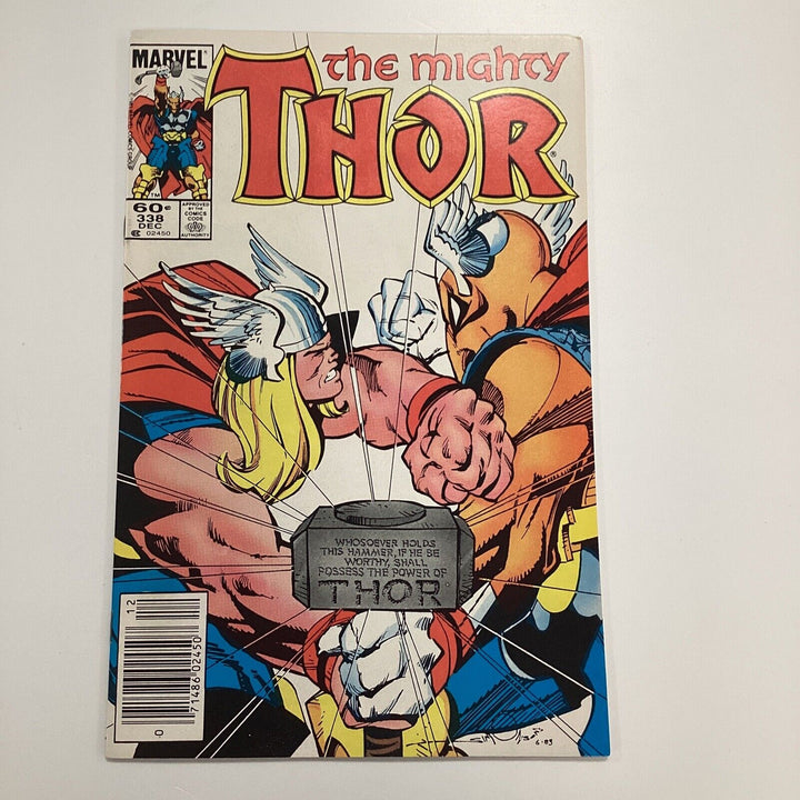 Thor #338 1983 VF/NM Newsstand 2nd Appearance Beta Ray Bill