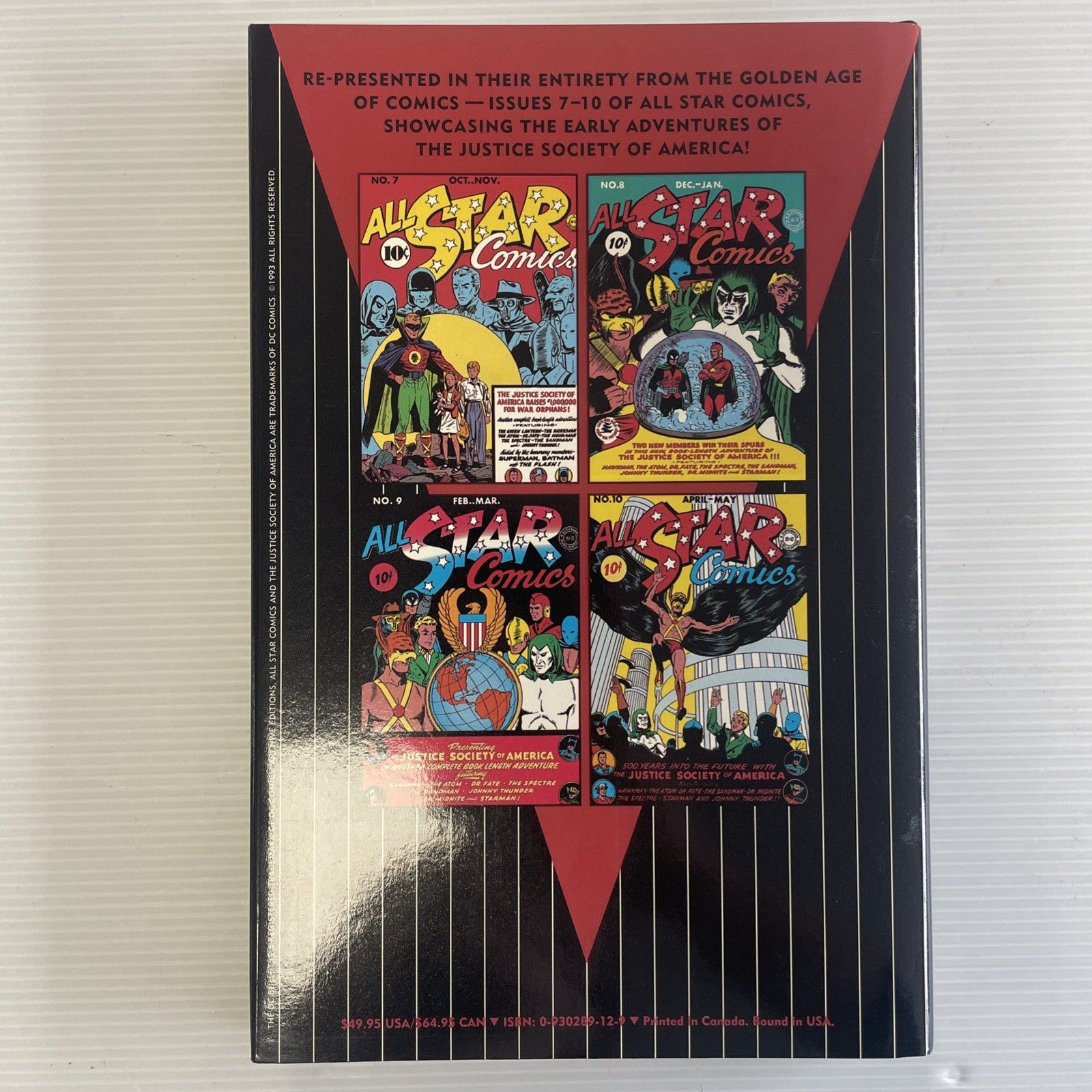 All Star Comics Archives Vol 2 DC Comics HC Graphic Novel4