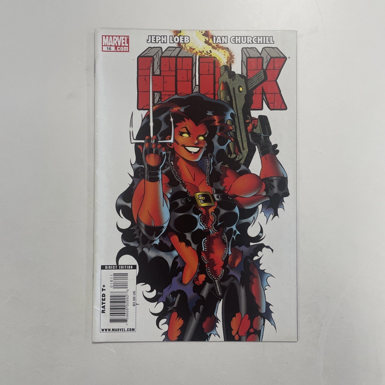 Hulk #16 2009 1st Full Appearance of Red She-Hulk0
