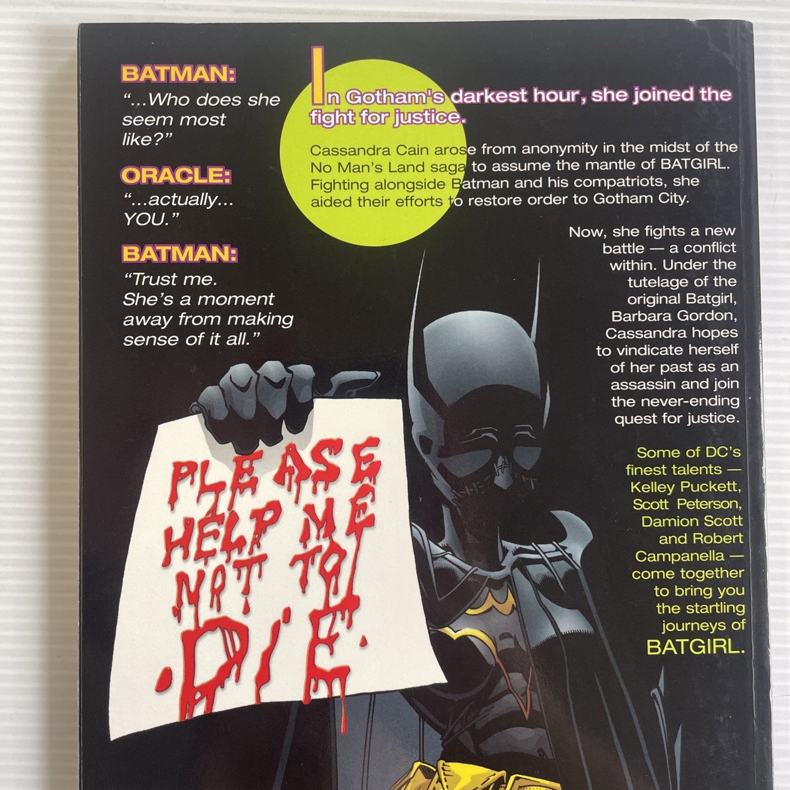 Batgirl Silent Running TPB Trade Paperback Graphic Novel5