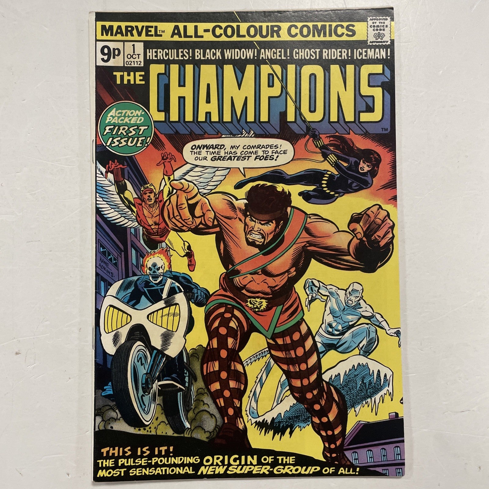 Champions #1 1975 FN/VF Pence Copy0