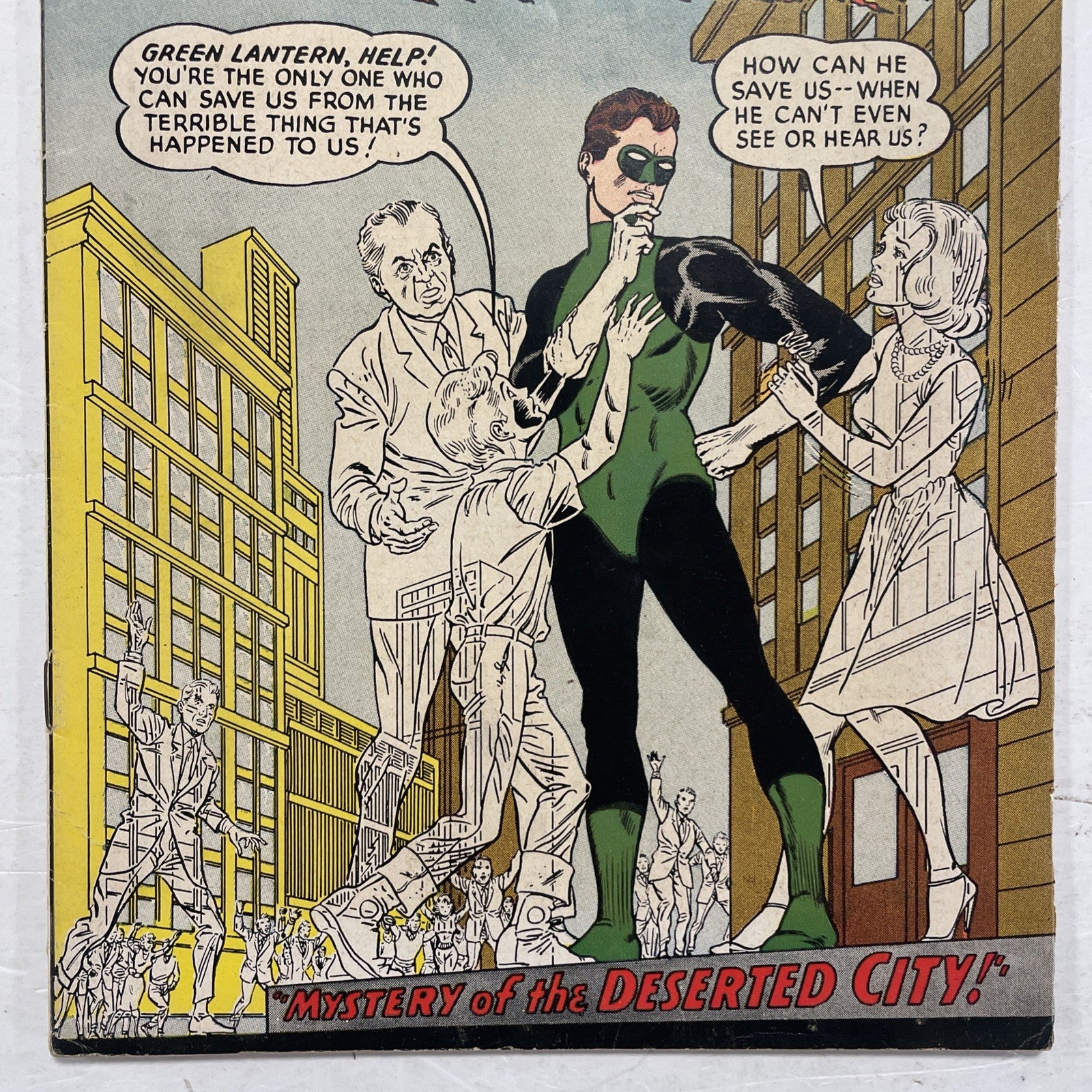 Green Lantern #27 1964 VG+ Pence Stamp2