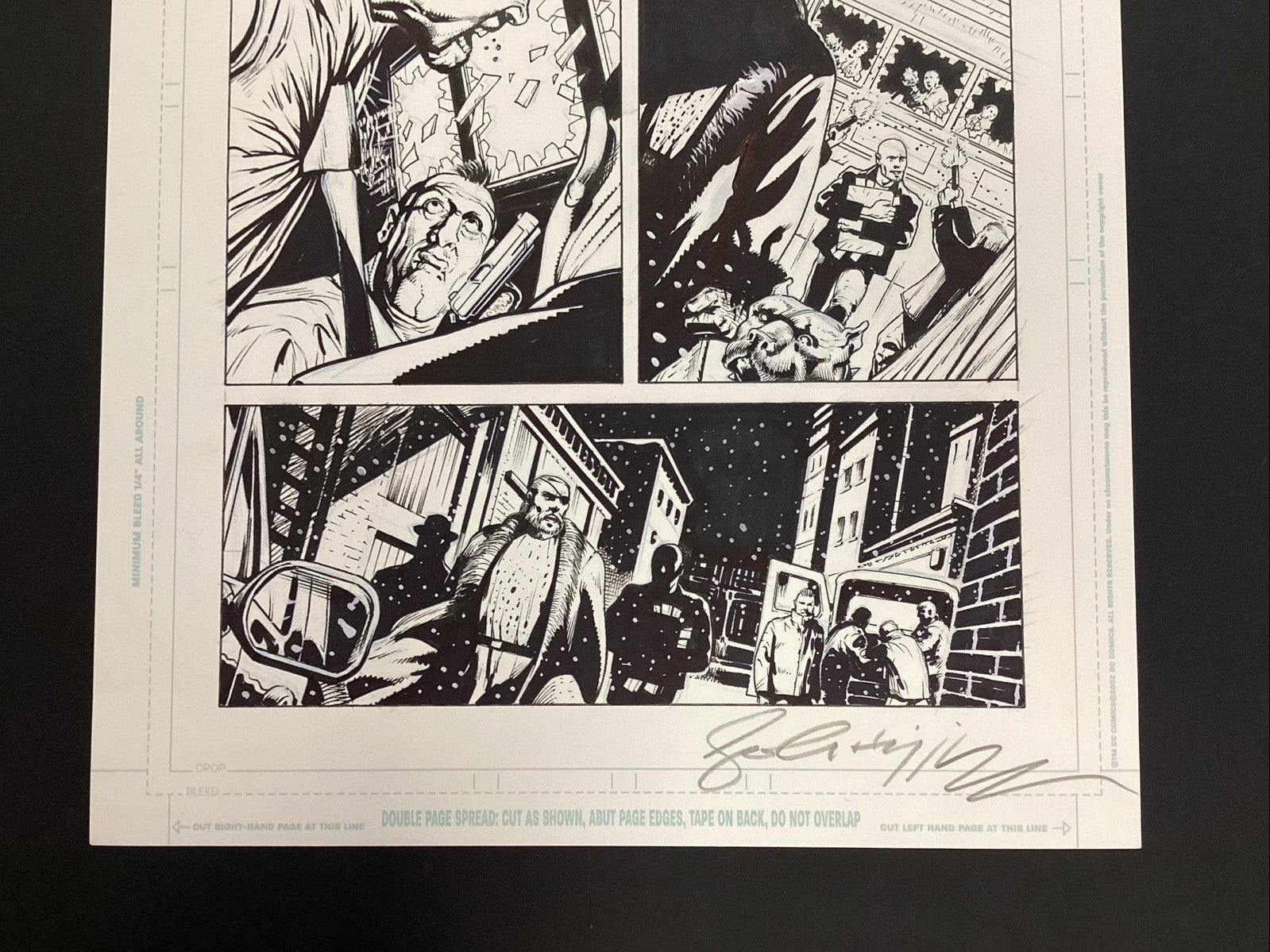 Original Artwork for Thunderbolt Jaxon #2 Page 7 By John Higgins 20062