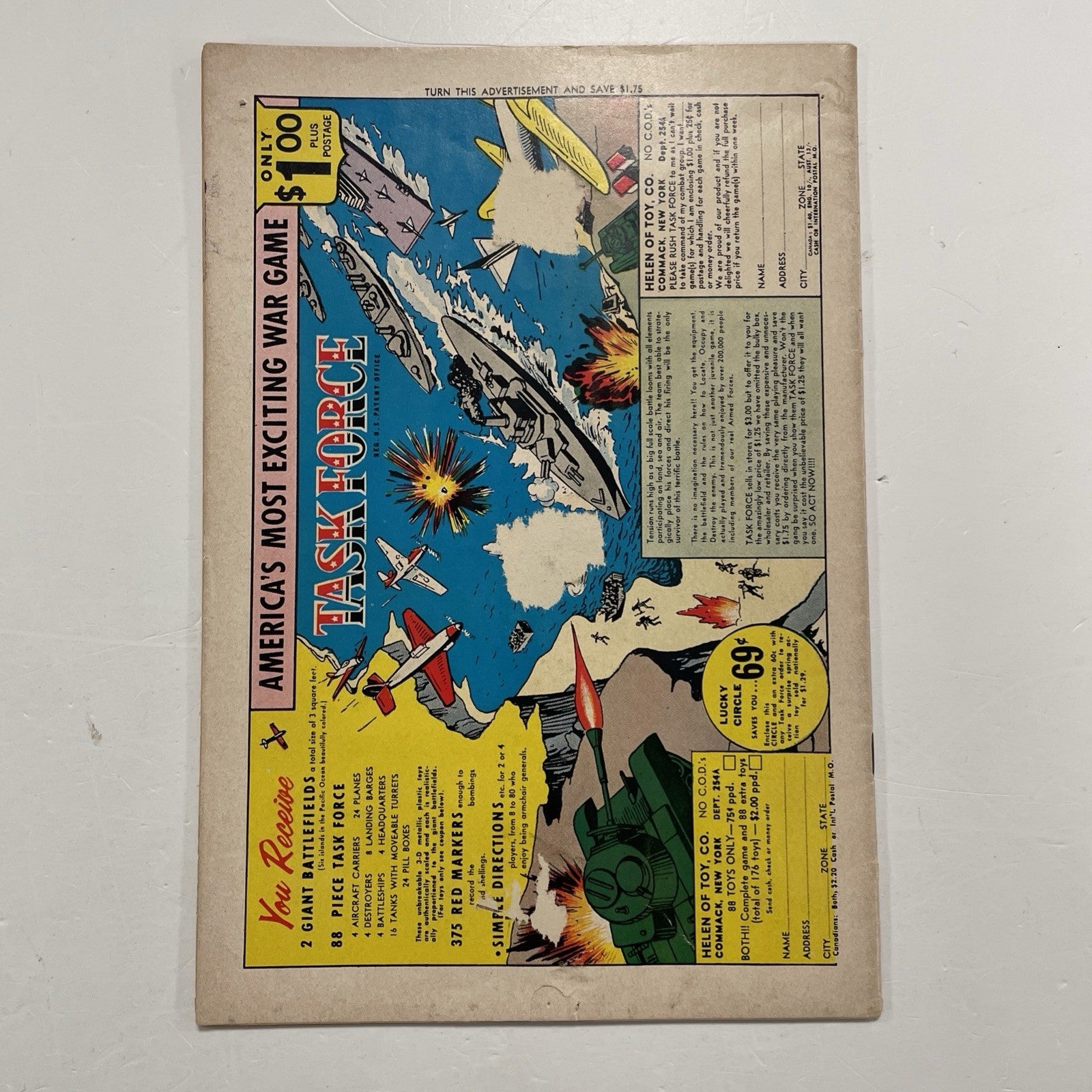 World's Finest #142 1964 GD/VG Pence Stamp **See Description3