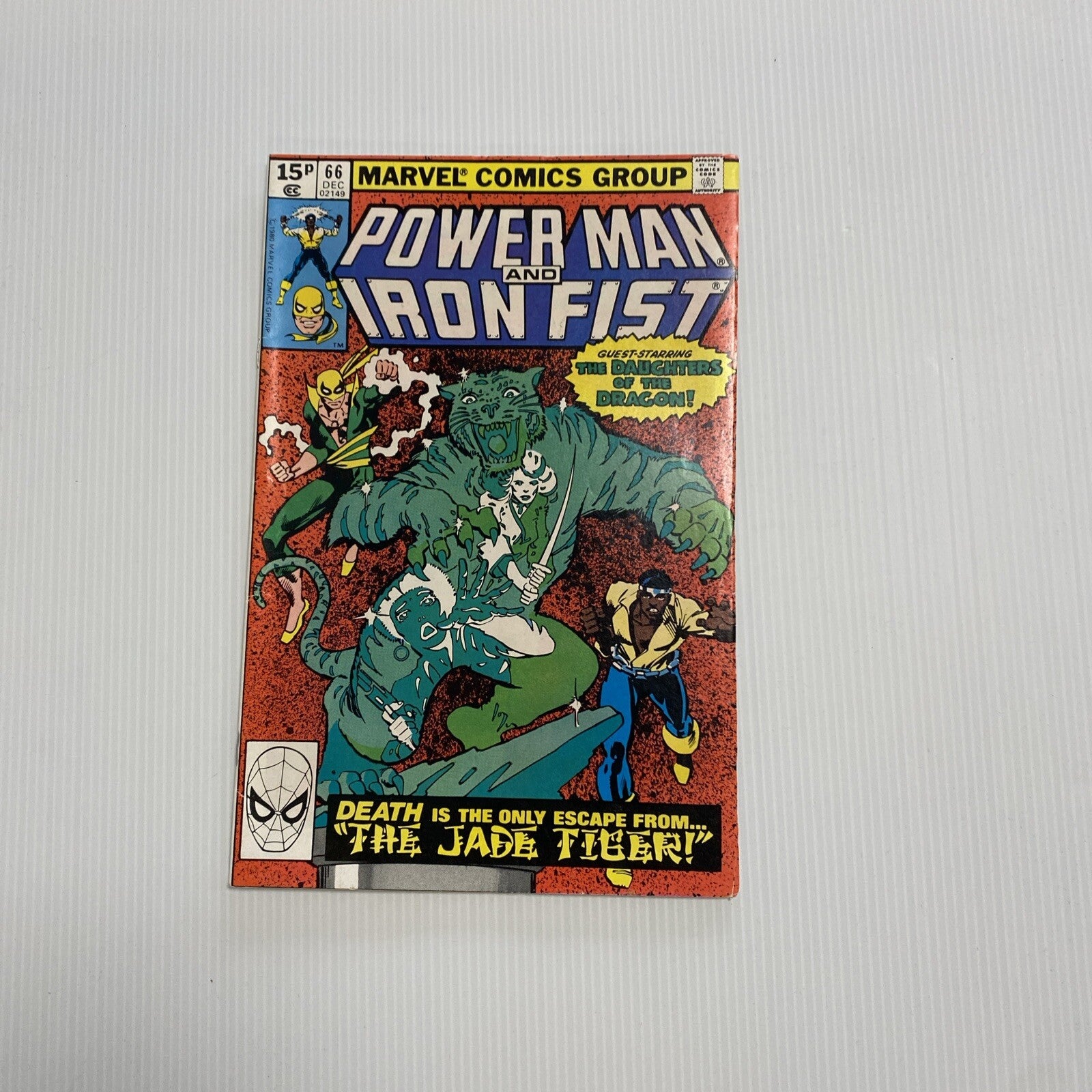 Powerman and Iron Fist #66 1980 FN/VF 2nd Appearance of Sabretooth Pence Copy0