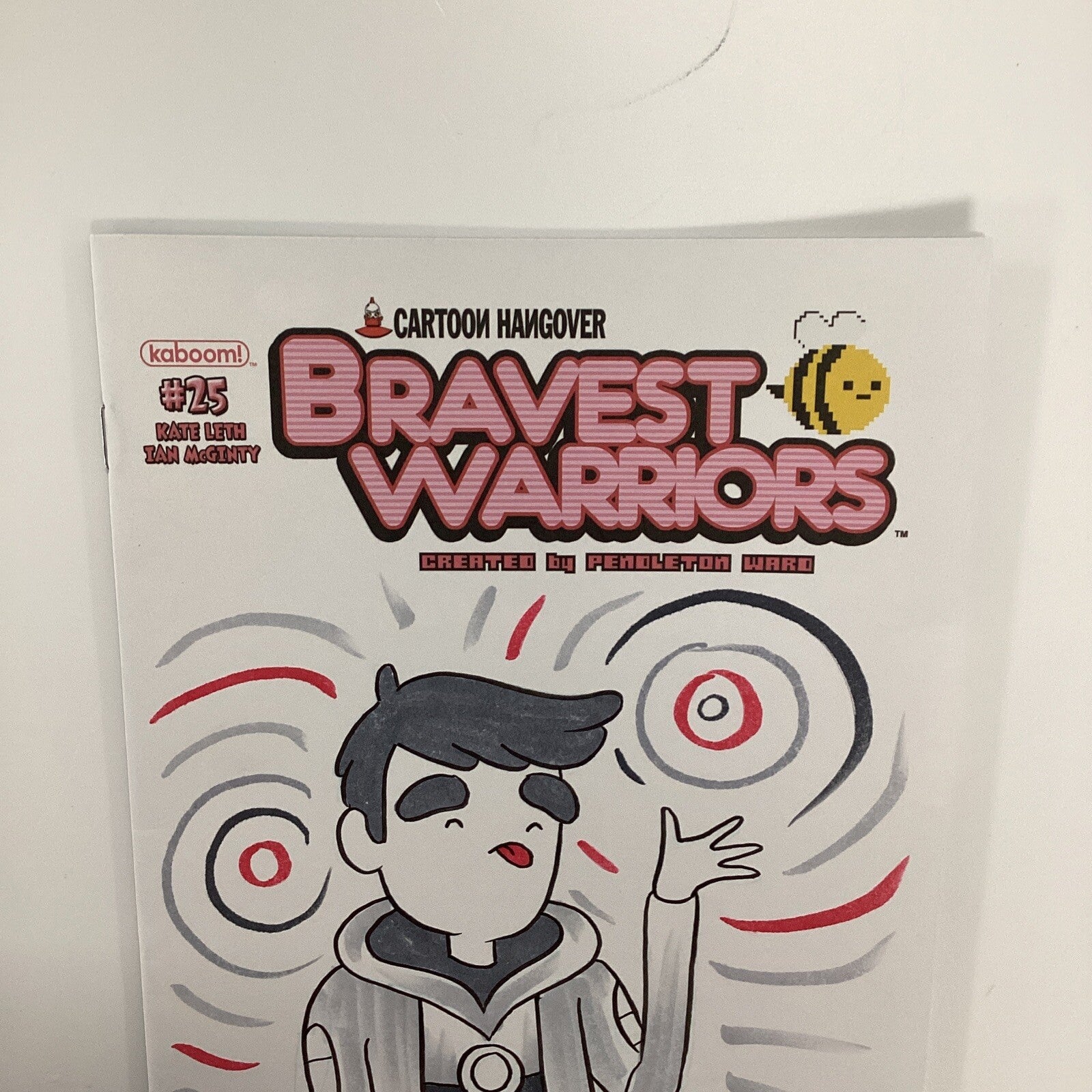 Bravest Warriors #25 2014 Original Sketch by Kate Leth signed "To Stephen"2