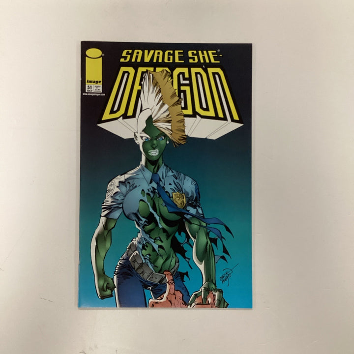Savage Dragon #51 1998 VF She-Dragon Cover0