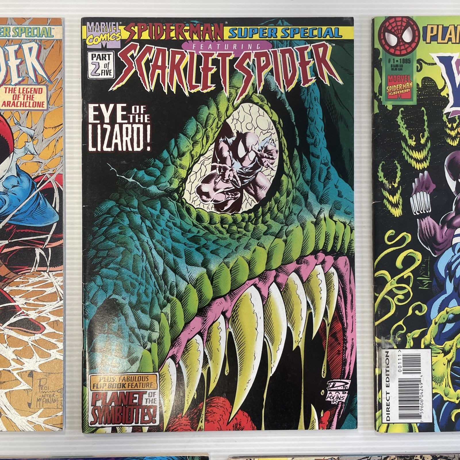 Spider-Man Super Special Planet of the Symbiotes #1-5 1995 Mid-Grades2