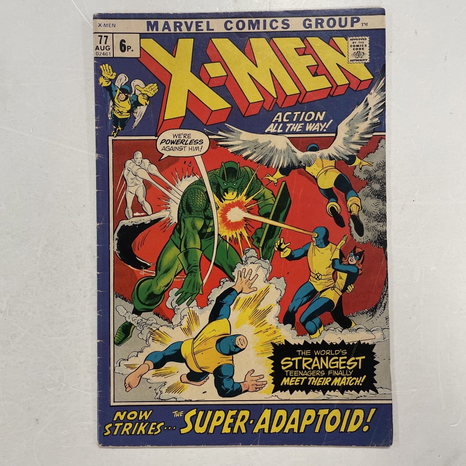 X-Men #77 1972 VG Pence Copy0