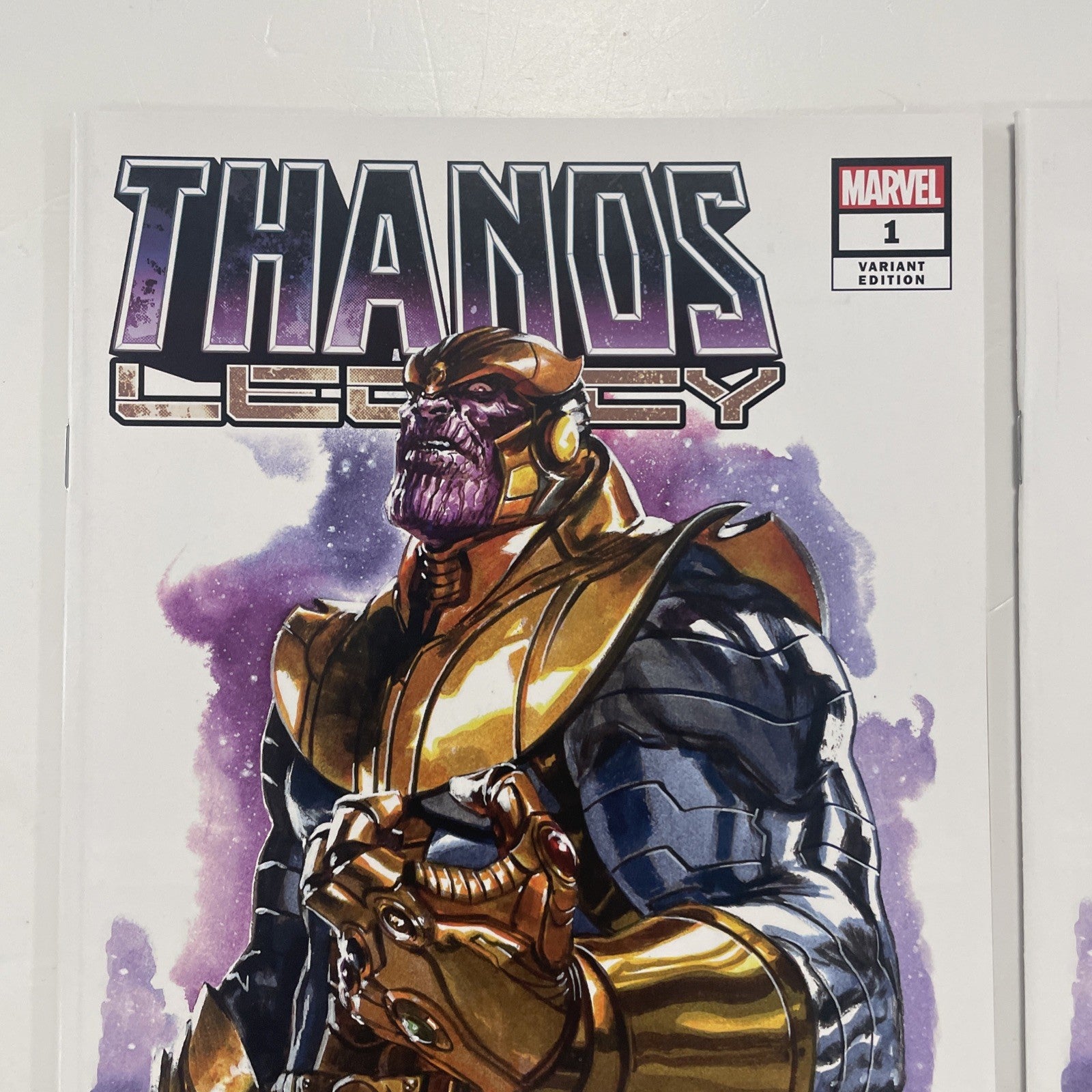 Thanos Legacy #1 2018 NM Gabriele Dell'otto Trade Dress & Virgin Variant Set3
