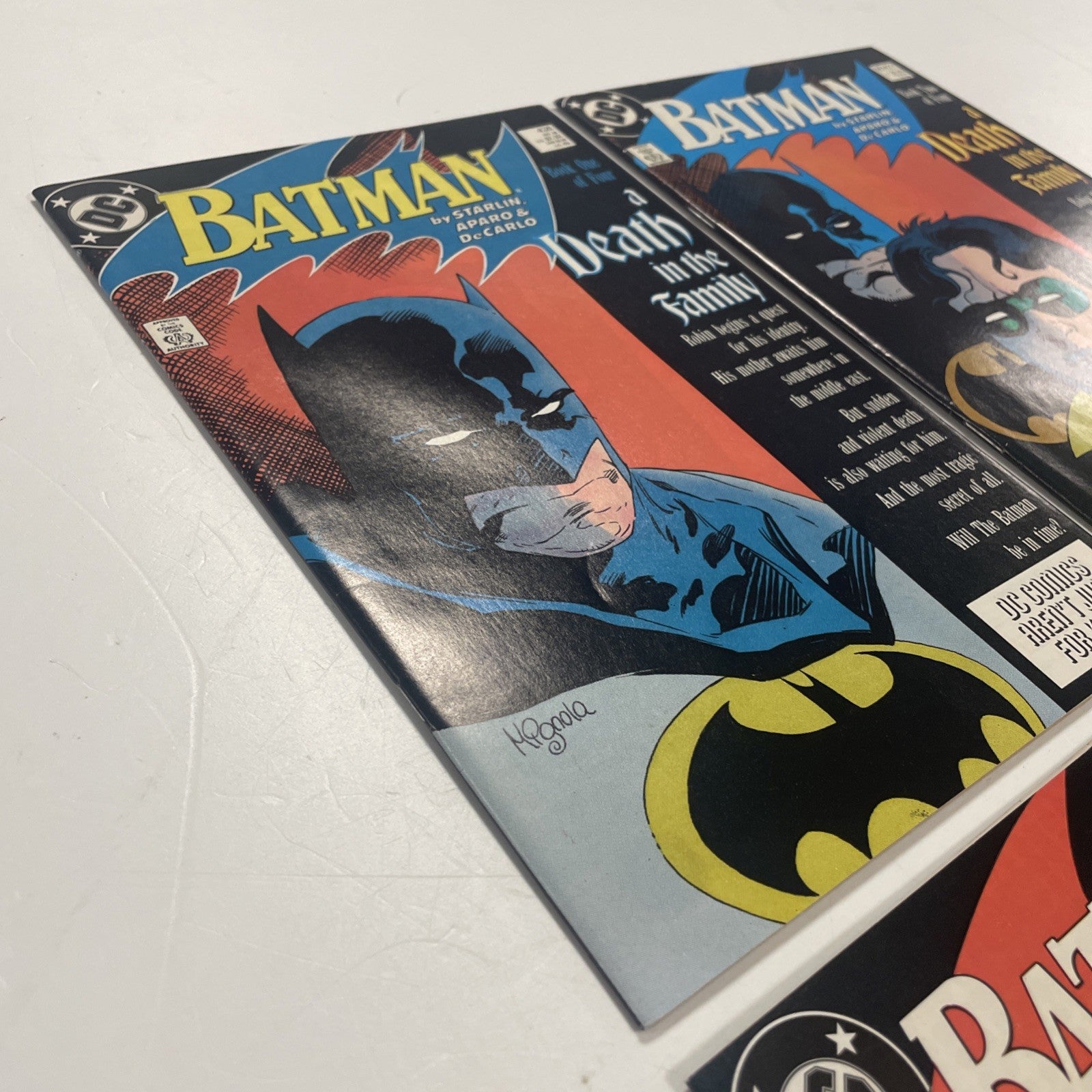 Batman #426-429 1988 A Death in the Family 1-4 High Grade Complete Set6