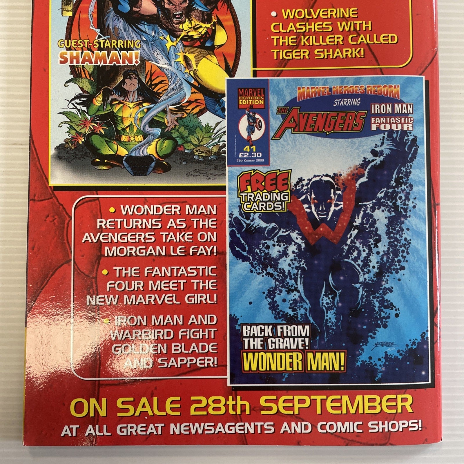 Astonishing Spider-Man #65 2000 VF- UK Marvel Panini Inc. Free Gift Card7