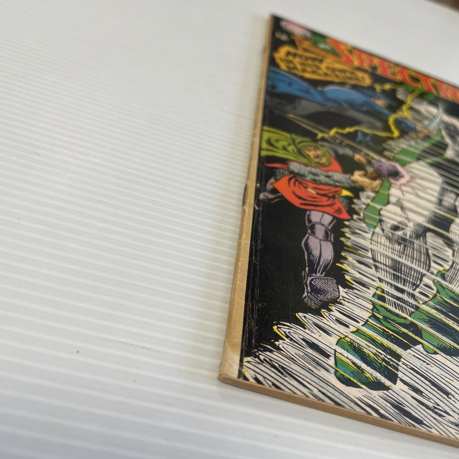The Spectre #1 1967 VG 1st in Own Title Pence Stamp **stain down spine9