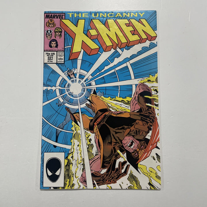 Uncanny X-men #221 1987 FN/VF 1st Appearance Mister Sinister0