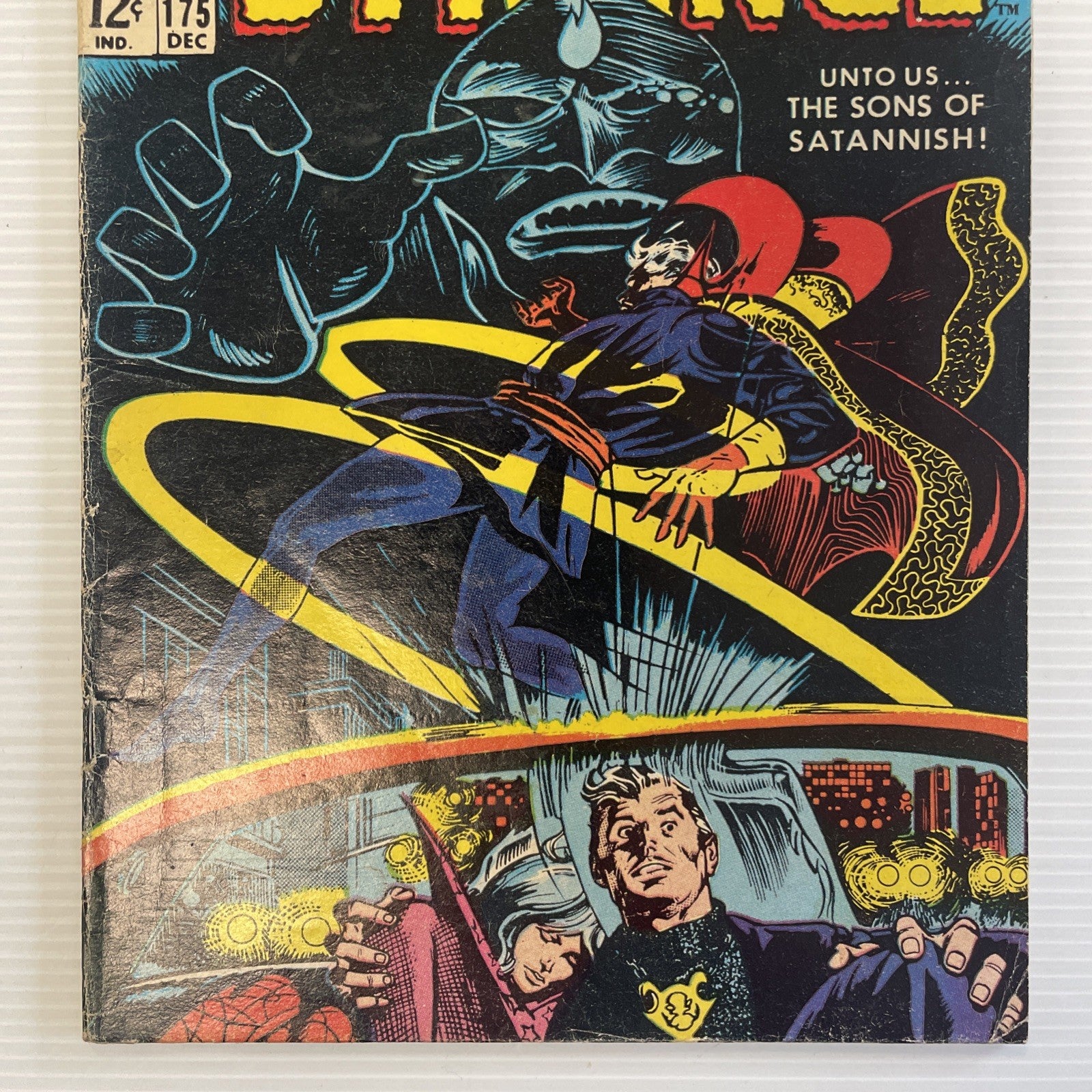 Doctor Strange #175 1968 VG- 2nd Appearance of Satannish Pence Stamp**2