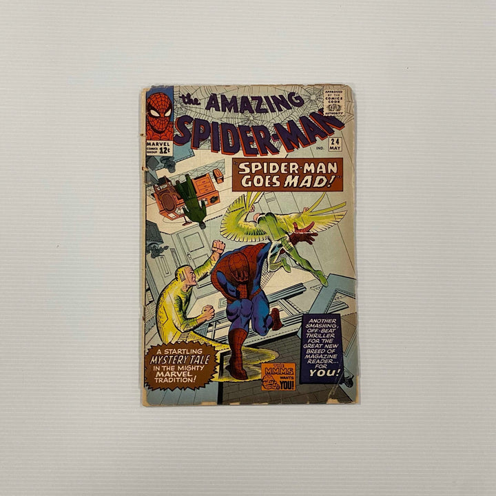 Amazing Spider-Man #24 1965 GD/VG Cent Copy **Cover Loose**0